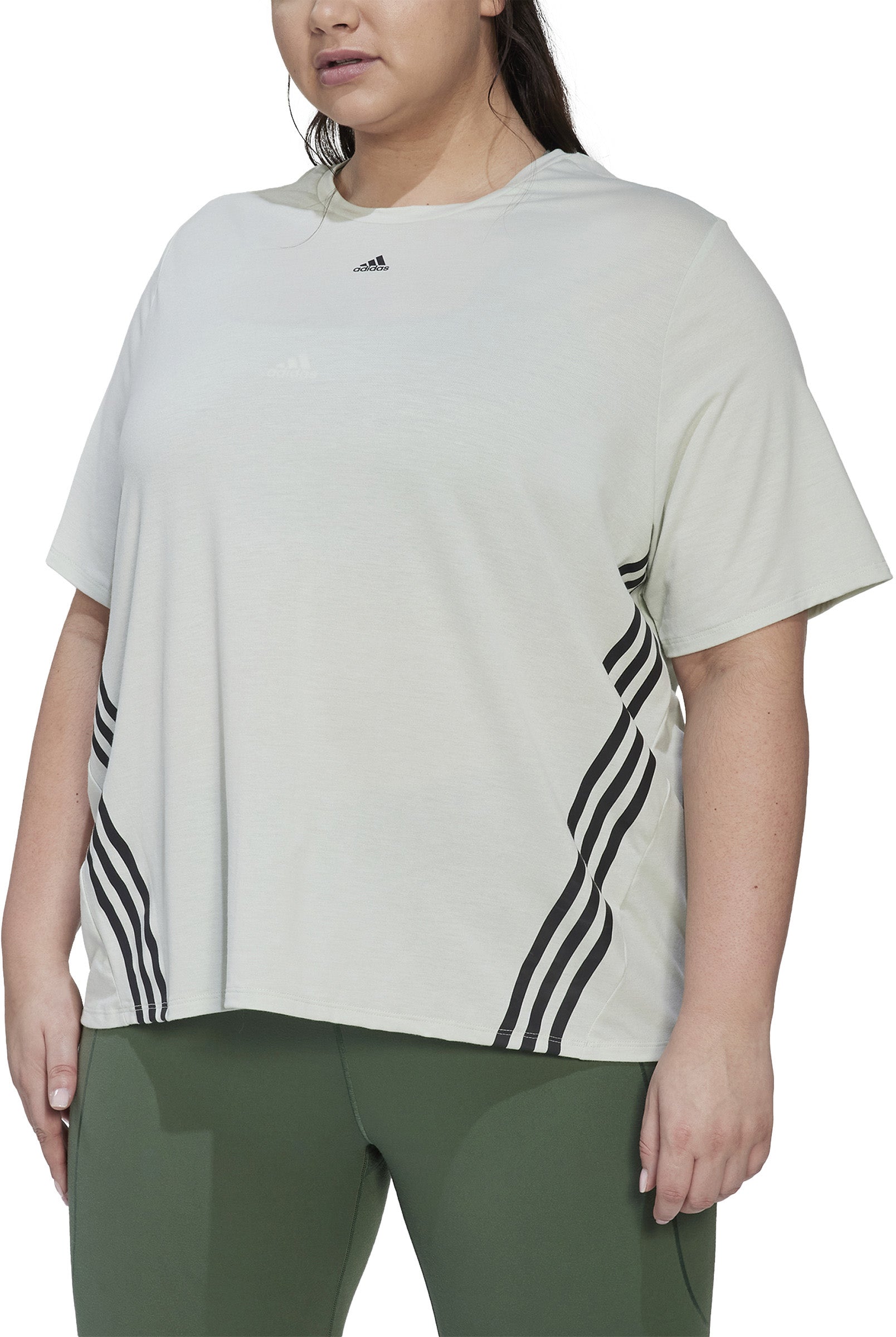 Train Icons 3-Stripes T-shirt (Plus Size)