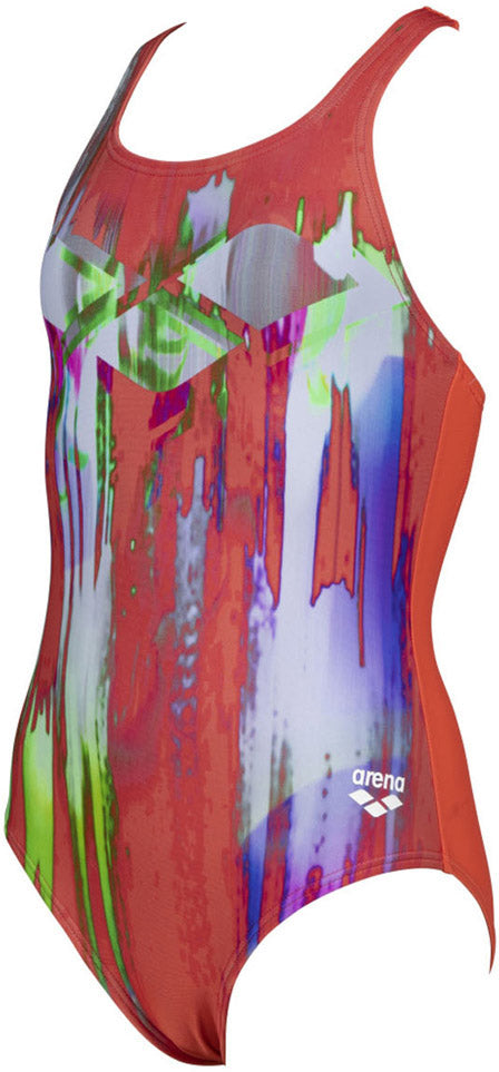 Colour Bleeding V-Back one piece badedragt