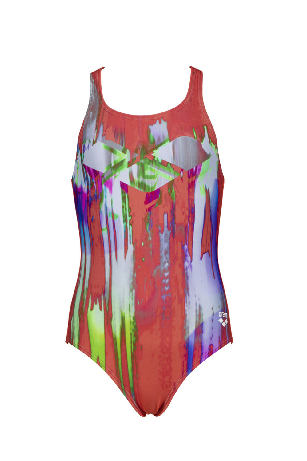 Colour Bleeding V-Back one piece badedragt