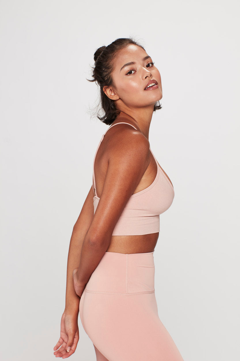 Longline Seamless sports bh