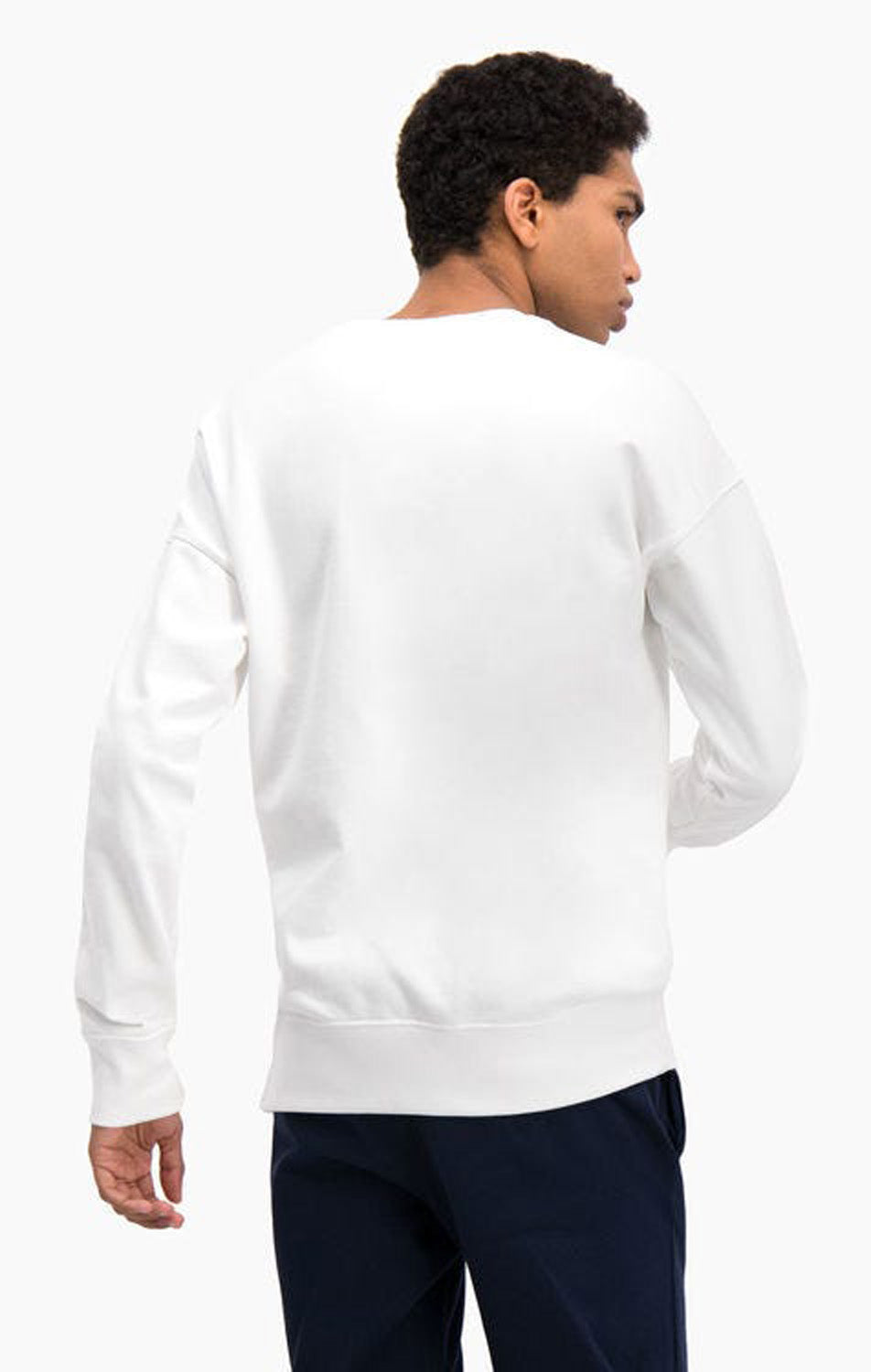 Oversized Script Logo Print sweatshirt