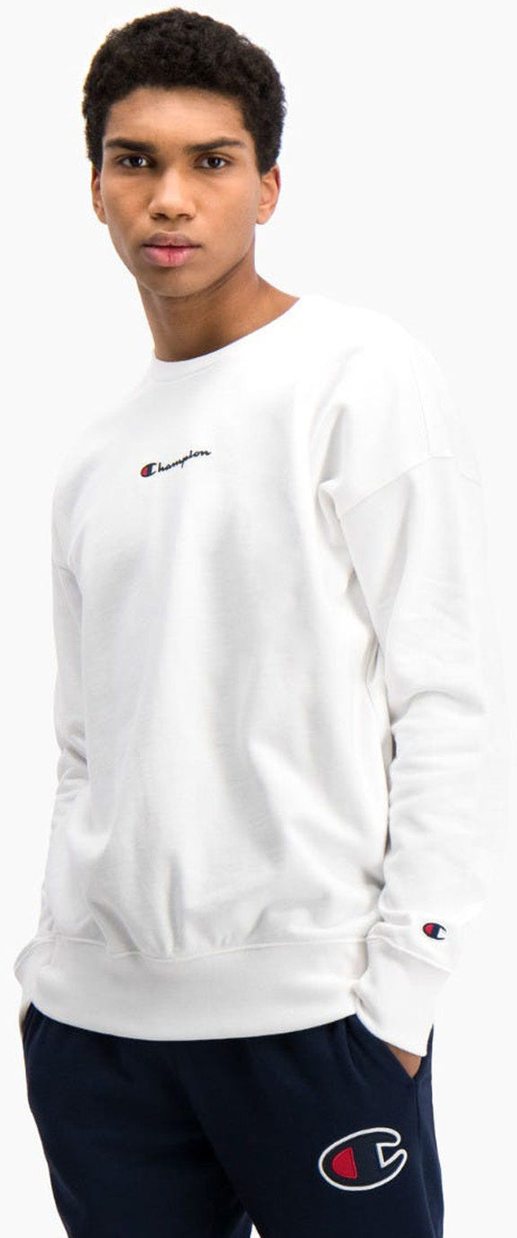 Oversized Script Logo Print sweatshirt