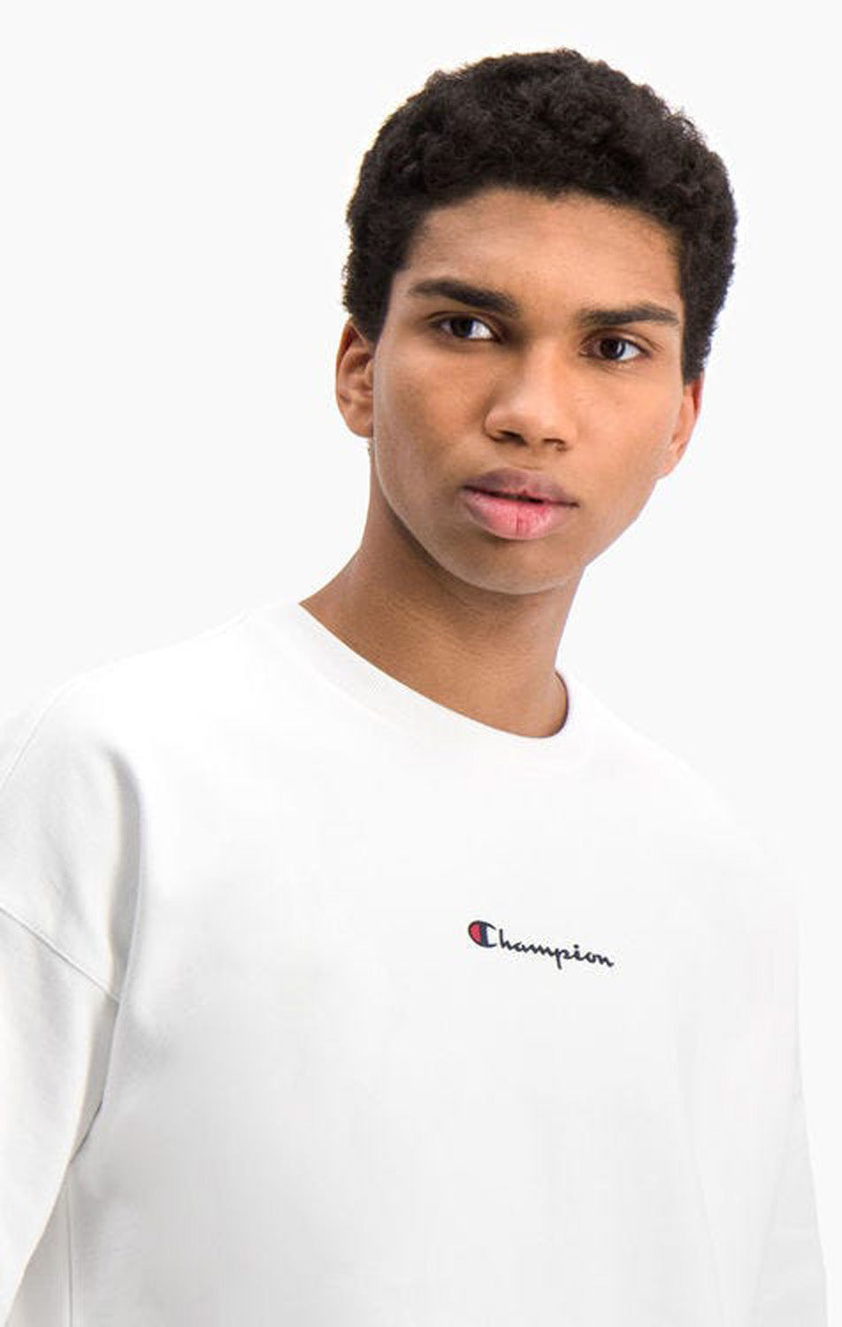 Oversized Script Logo Print sweatshirt