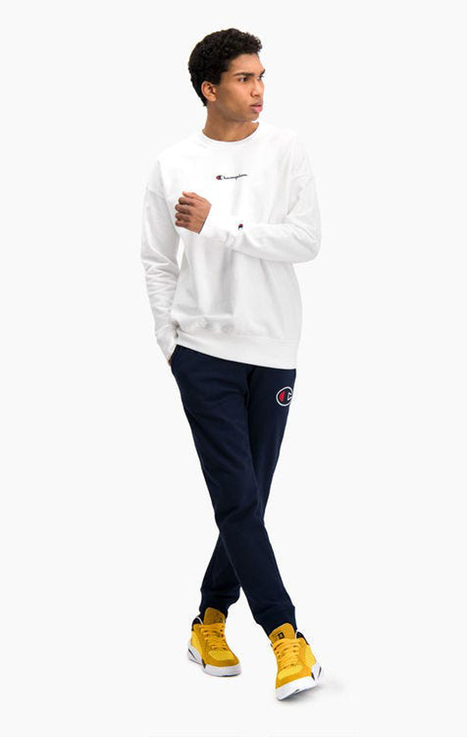 Oversized Script Logo Print sweatshirt
