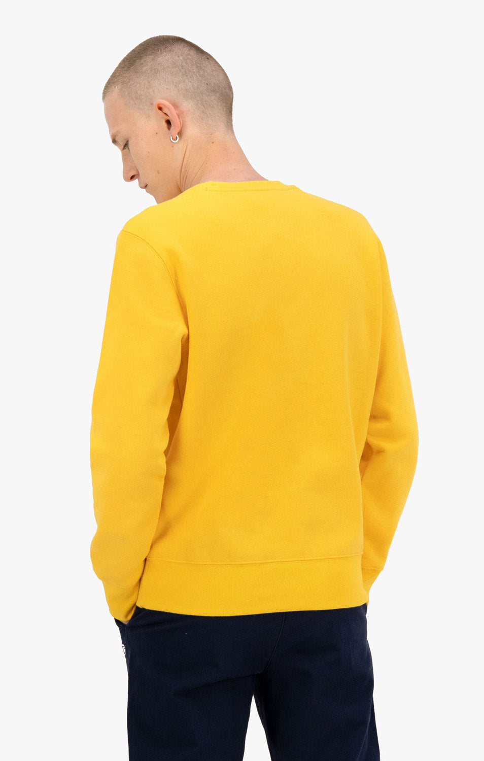 Organic Cotton Blend Small Script Logo sweatshirt