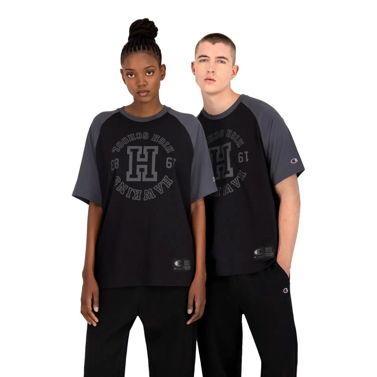 Champion X Stranger Things Hawkins Raglan T-shirt