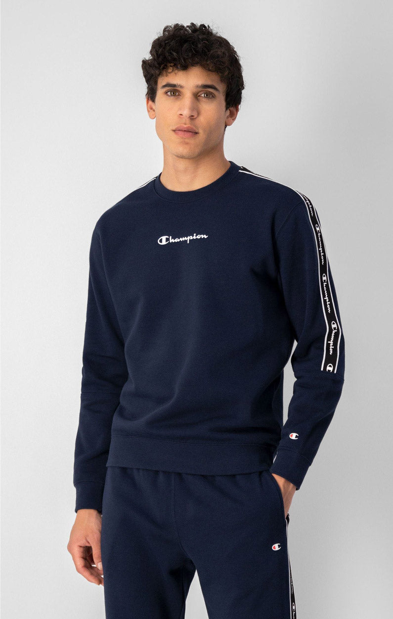 Tape Insert Cotton Fleece sweatshirt