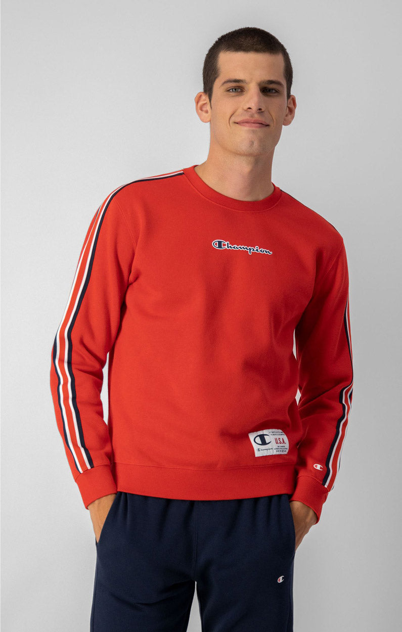 Contrast Details Fleece sweatshirt
