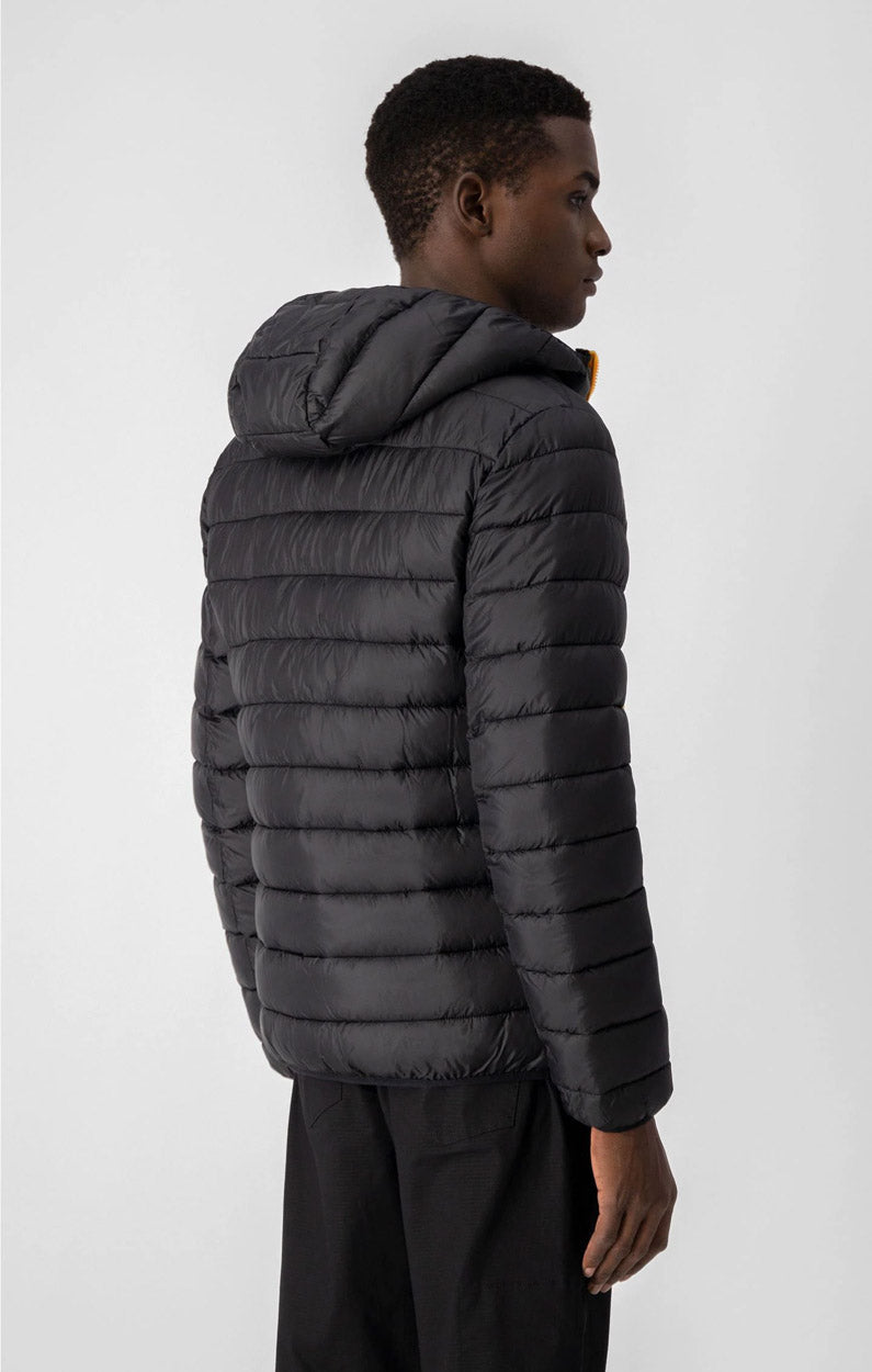Stripe Padded Hooded jakke