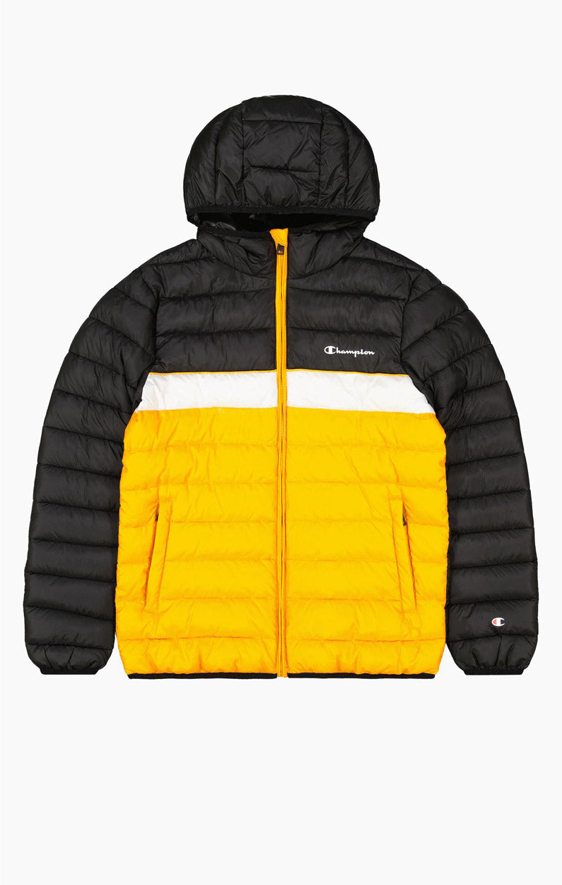 Stripe Padded Hooded jakke