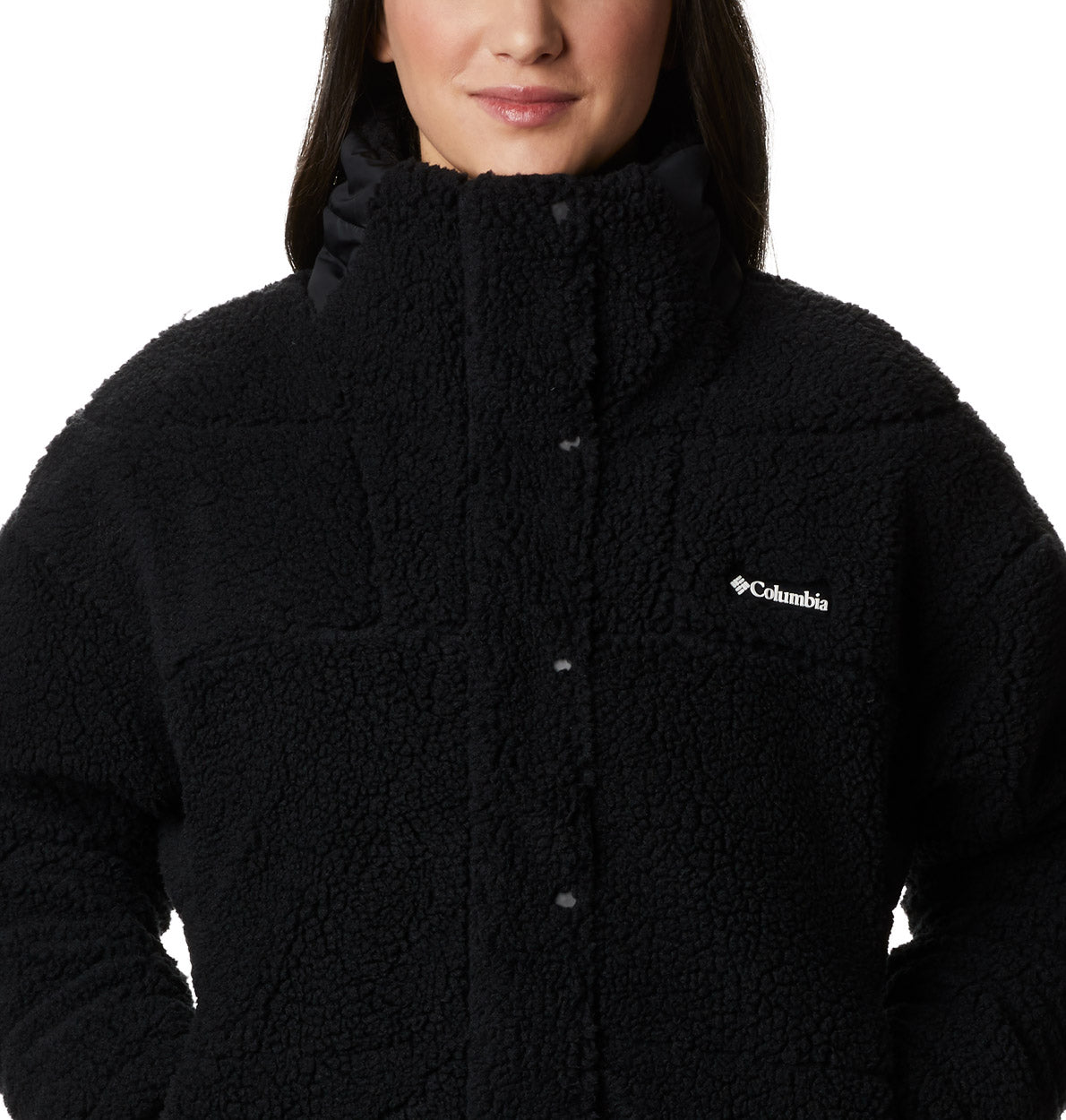 Lodge Baffled Sherpa fleecejakke