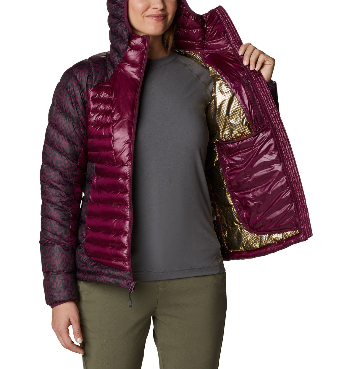 Labyrinth Loop Hooded Overgangsjakke