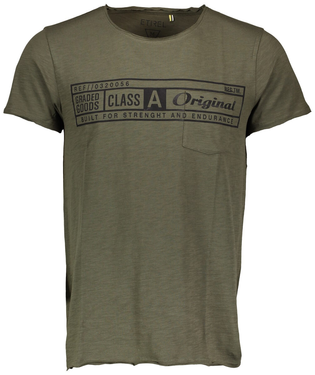 Etirel Dash Raw Tee - Mænd