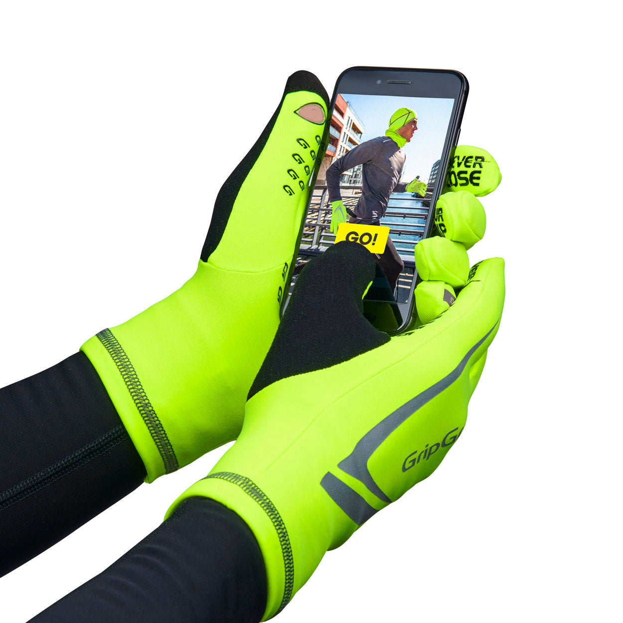 Running Expert Hi-Vis løbehandsker