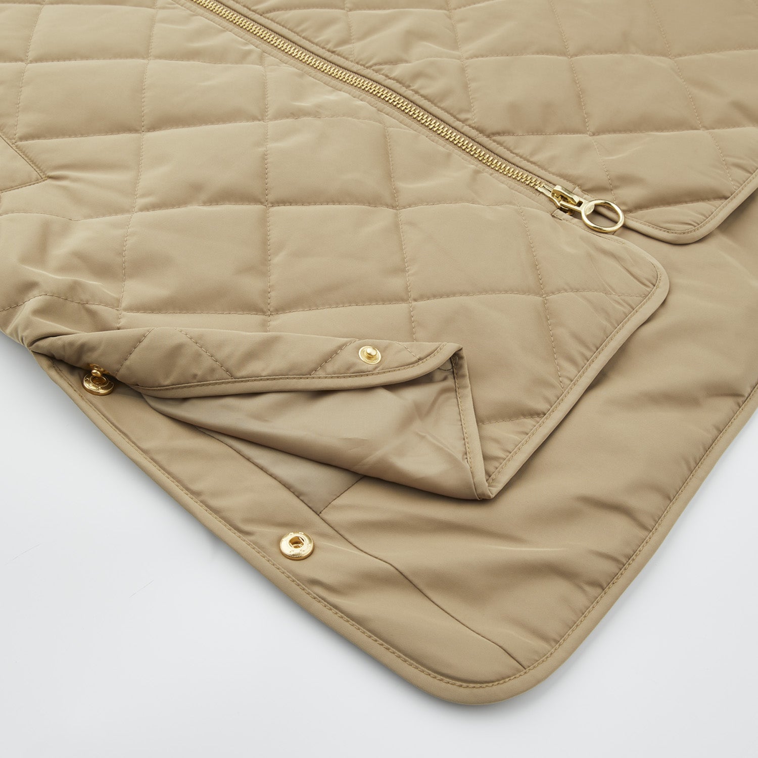 Rubina Quilted lang overgangsjakke