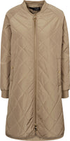 Rubina Quilted lang overgangsjakke fra H2o