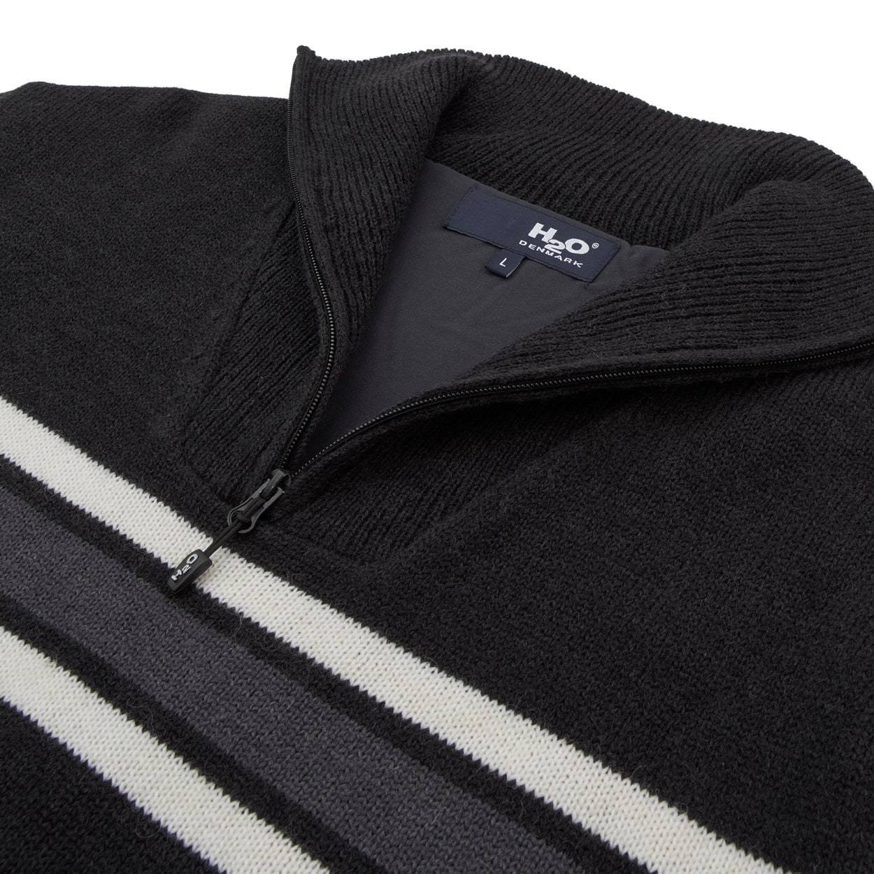 Icon Stripe Wind Knit striktrøje