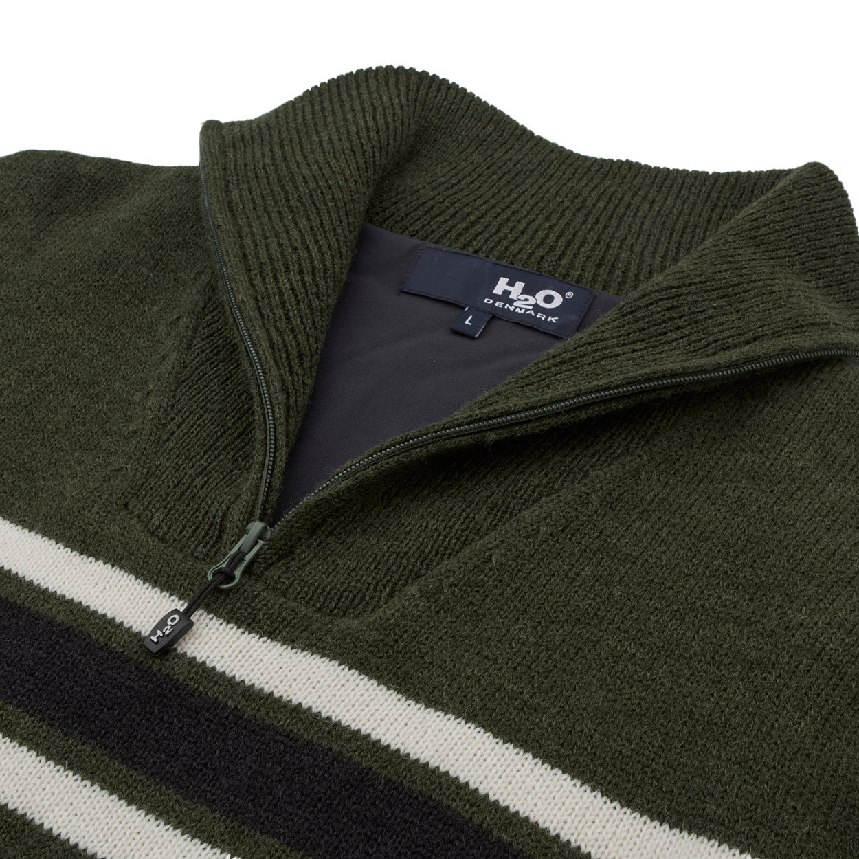 Icon Stripe Wind Knit striktrøje