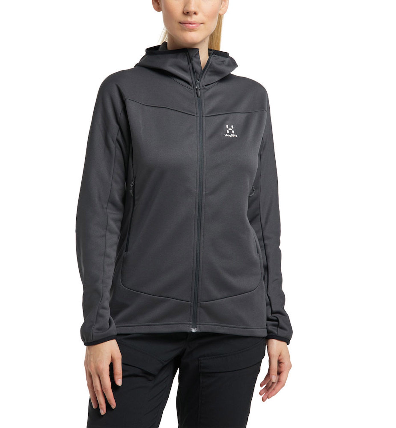 Frost Mid Hood fleecetrøje