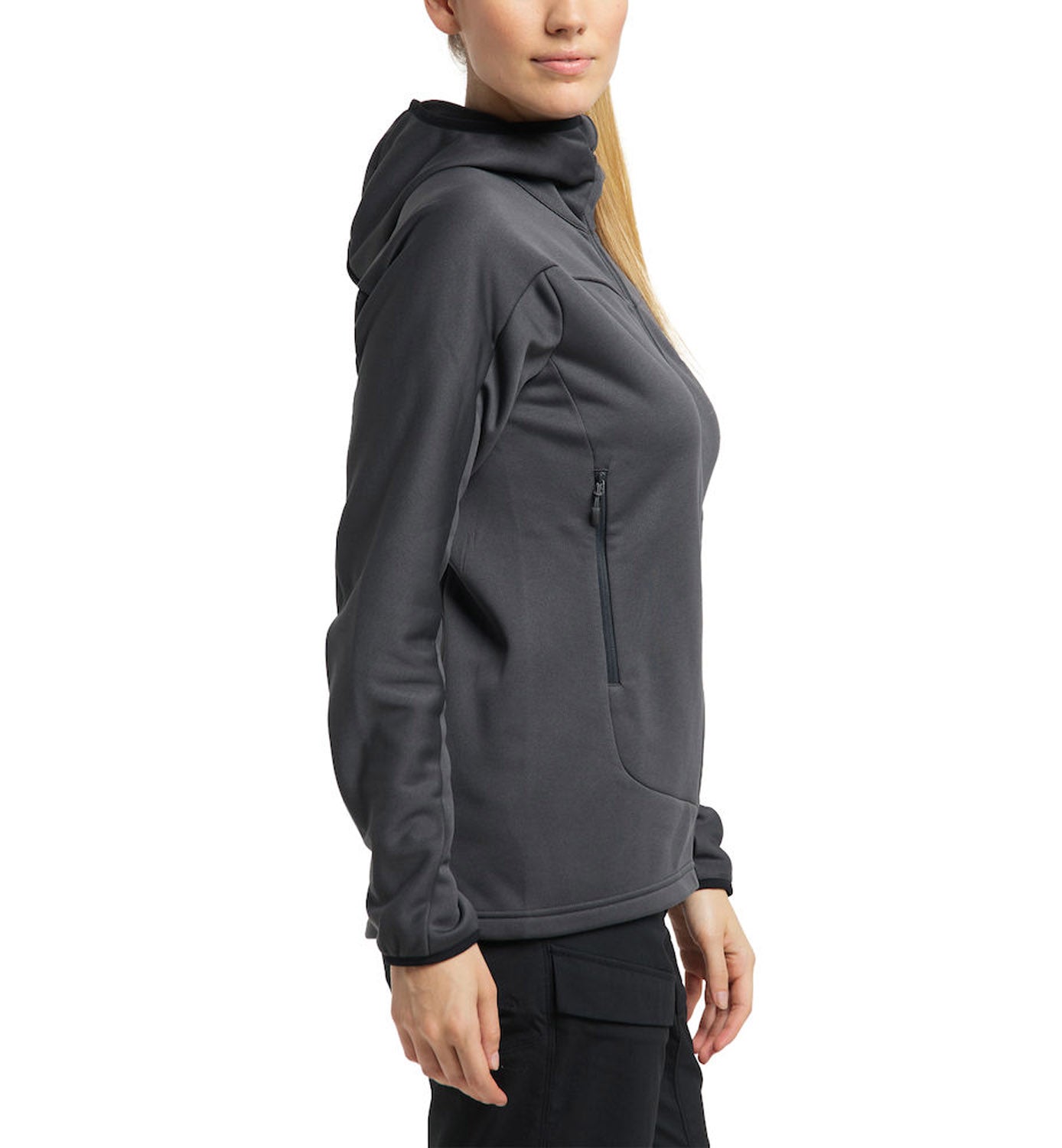 Frost Mid Hood fleecetrøje