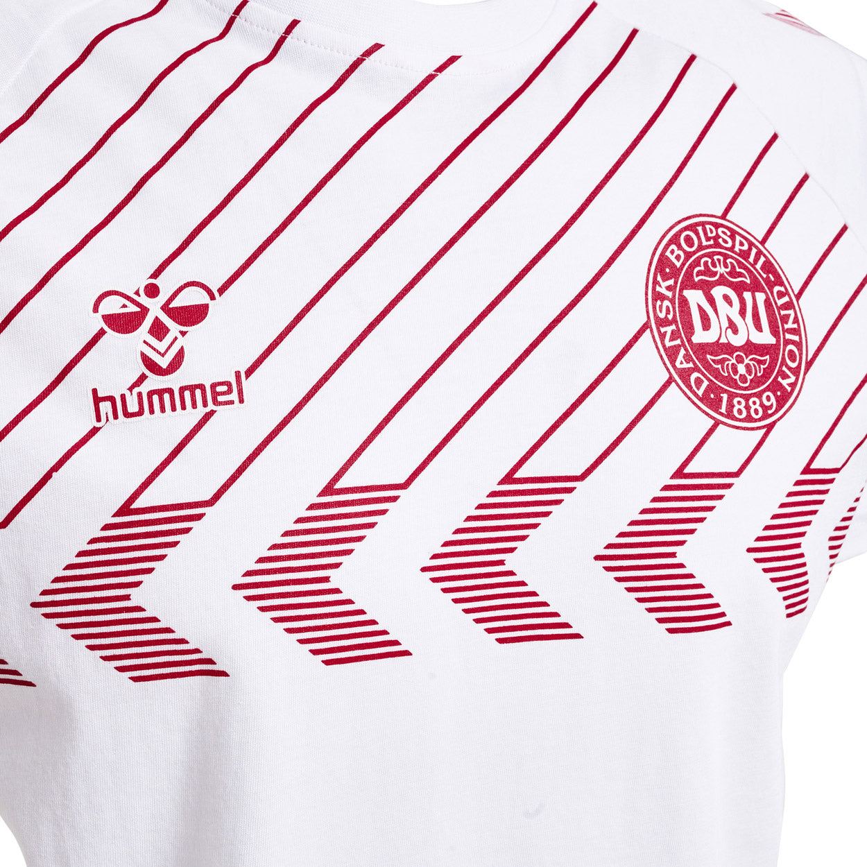DBU Danmark Fan T-shirt Voksen