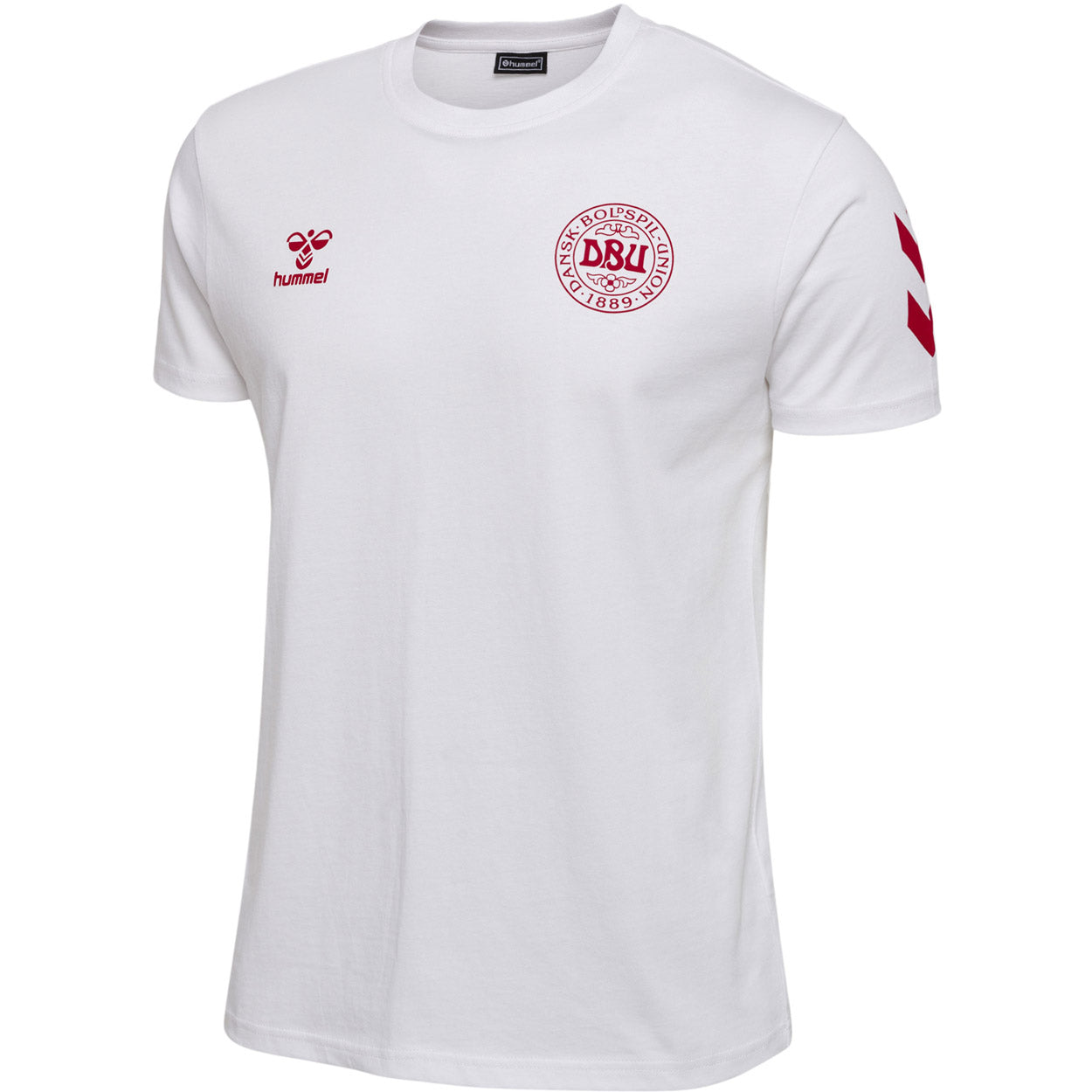 Køb Hummel DBU Danmark Fan Promo T-shirt Voksen | Hurtig Levering