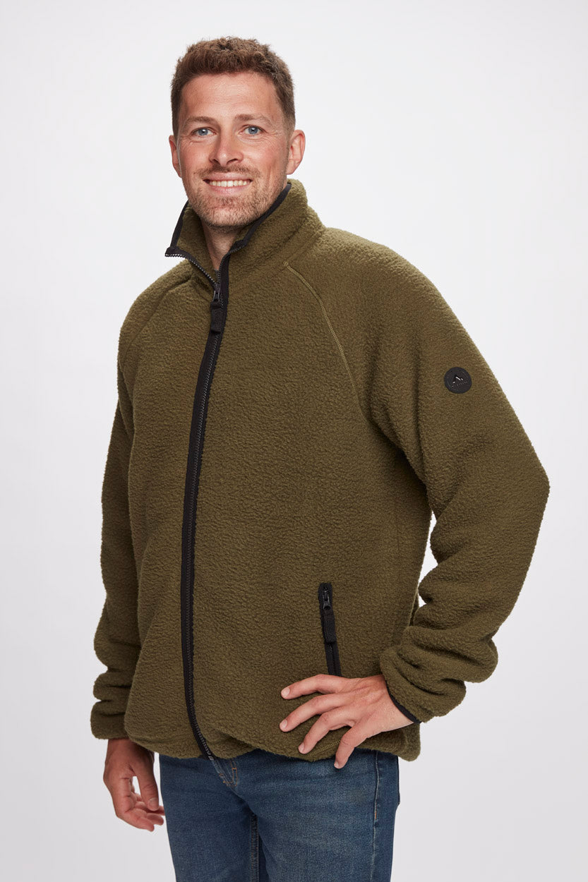 Hasvik Pile fleecejakke