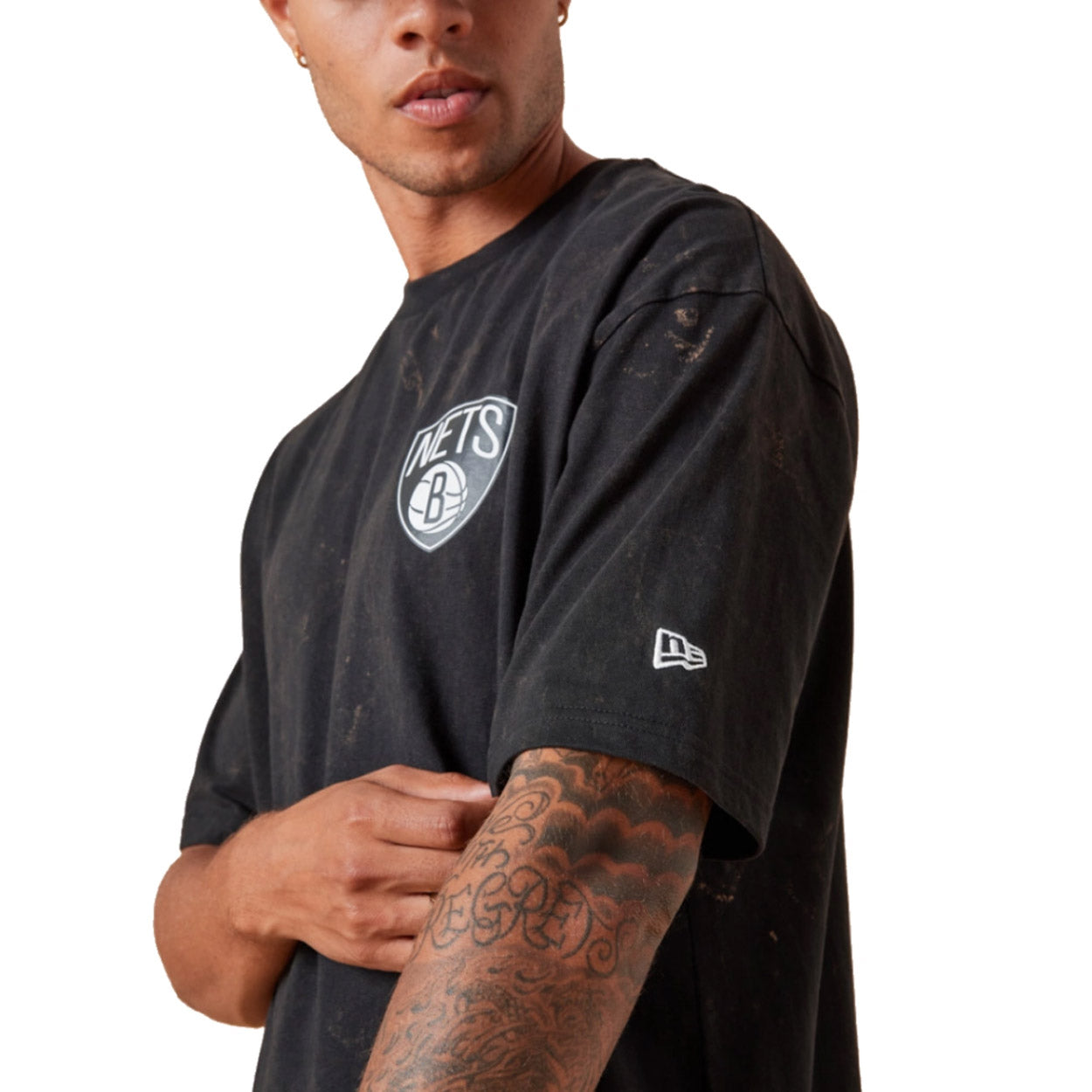 Team Logo Brooklyn Nets Washed T-shirt