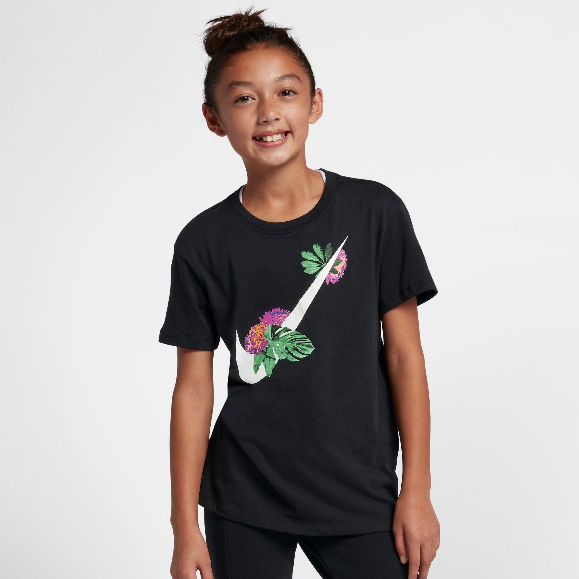 Sportswear  Floral Swoosh T-Shirt