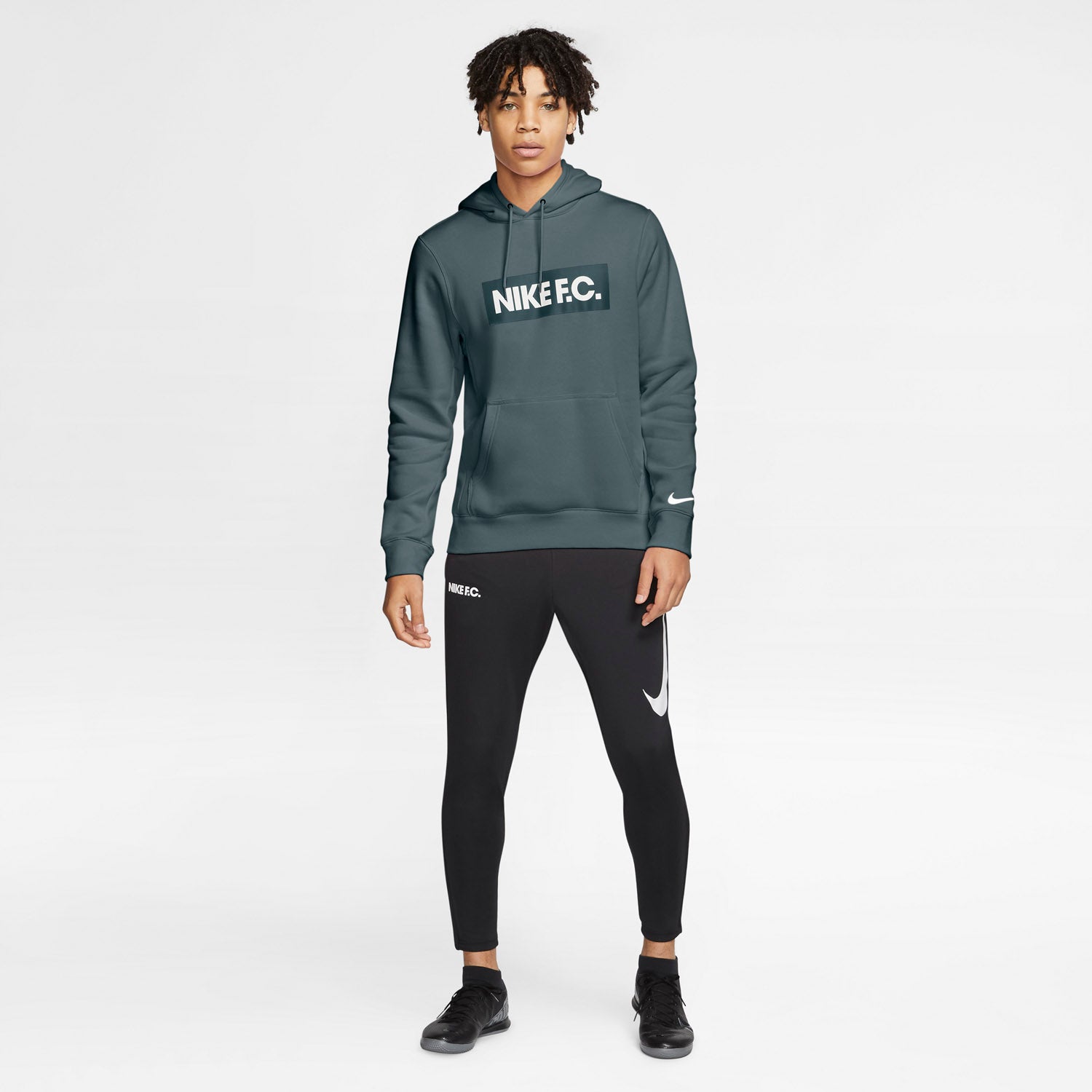 F.C. Fleece hættetrøje