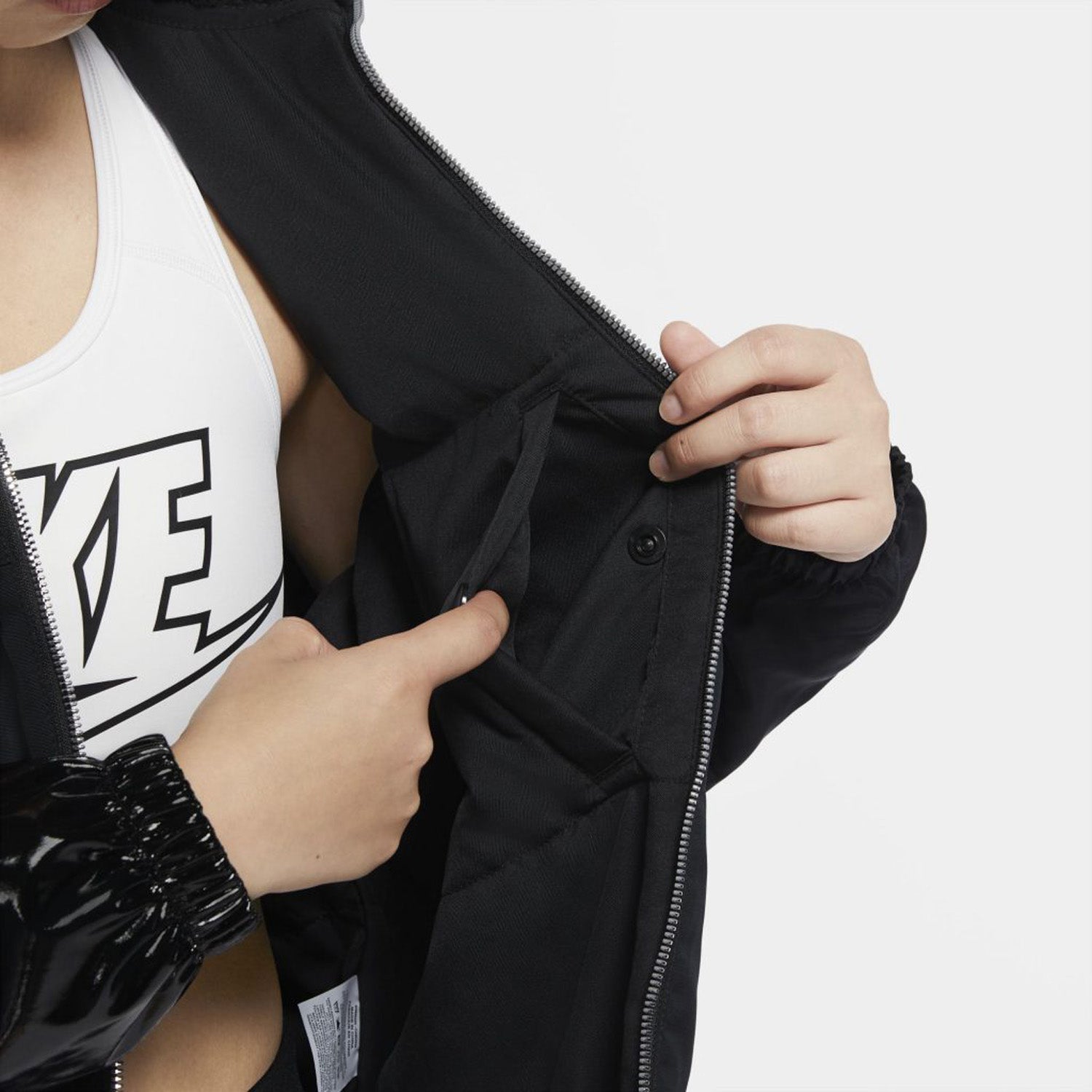 Sportswear Synthetic-Fill Icon Clash bomberjakke