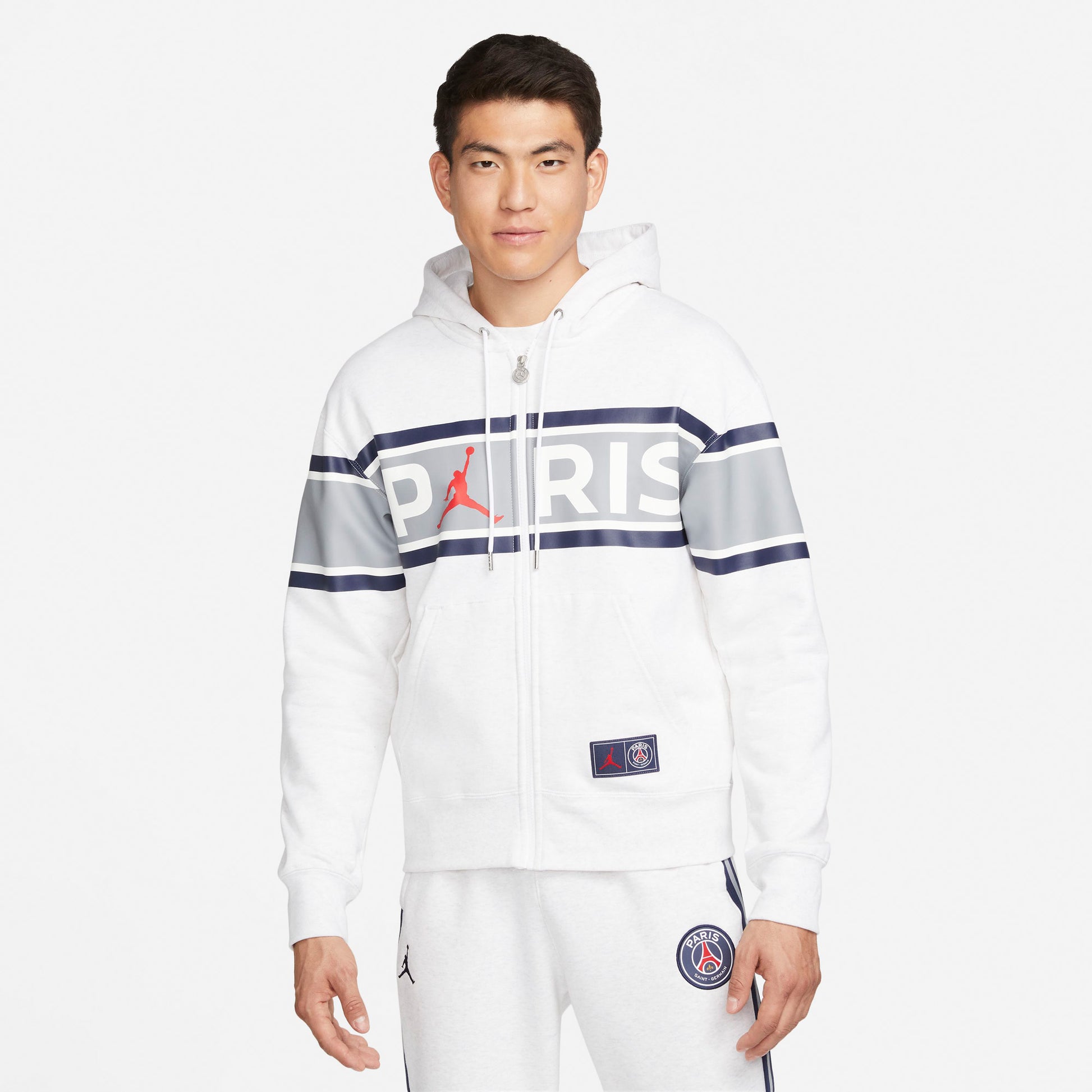 Paris Saint-Germain Fleece hættetrøje