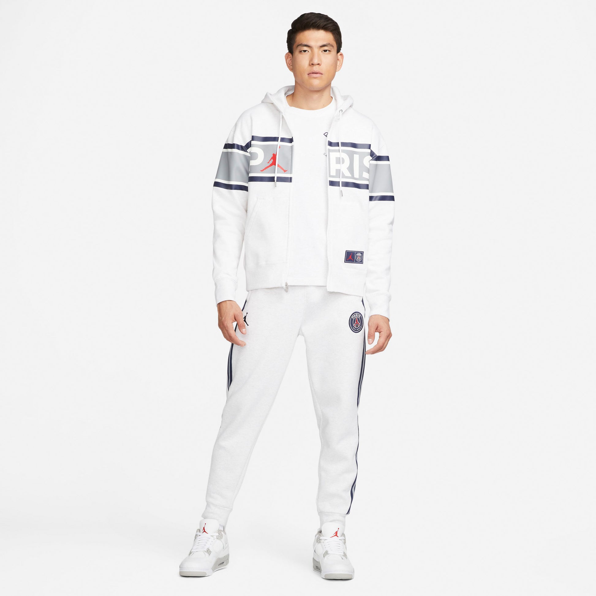 Paris Saint-Germain Fleece hættetrøje