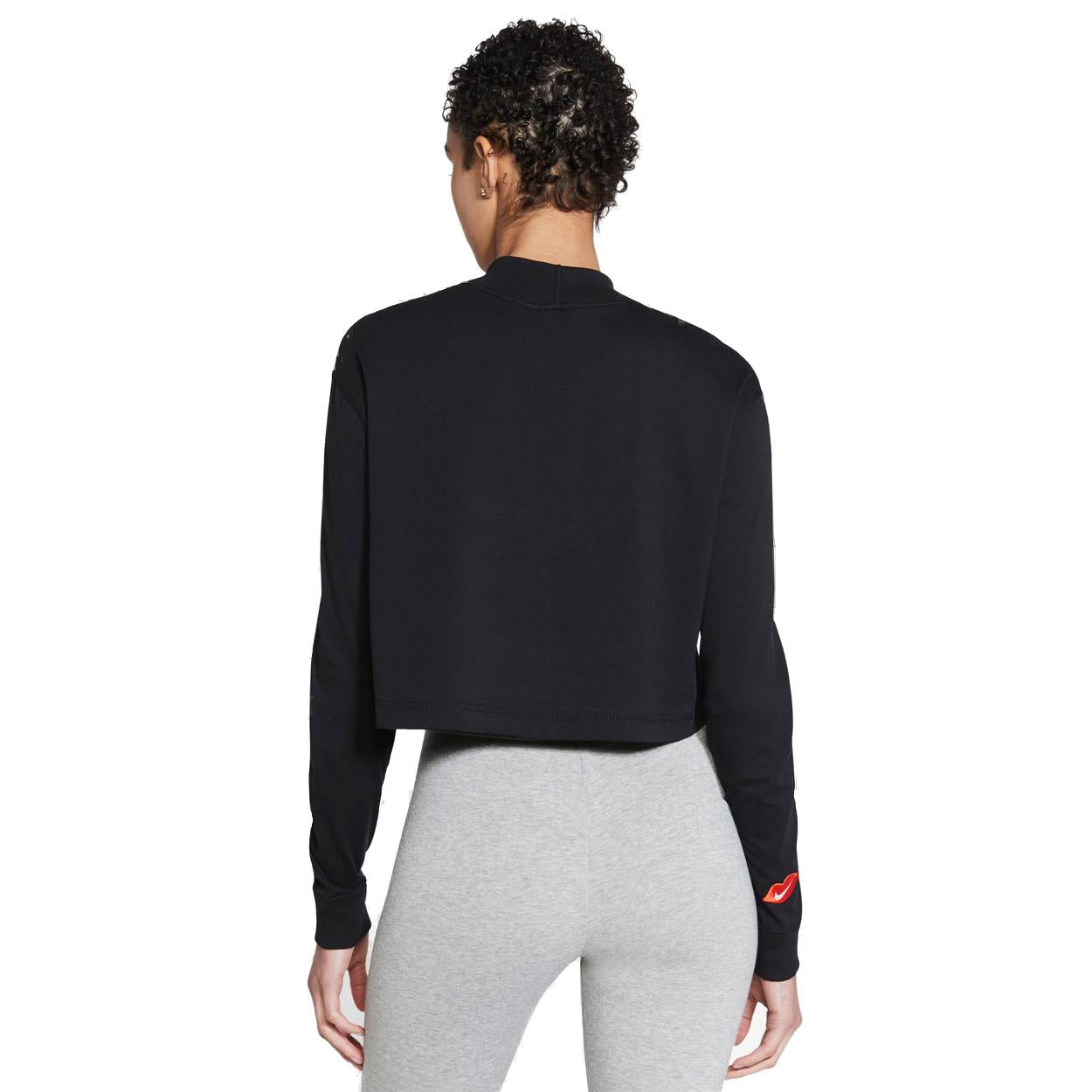 Sportswear Mock langærmet T-shirt