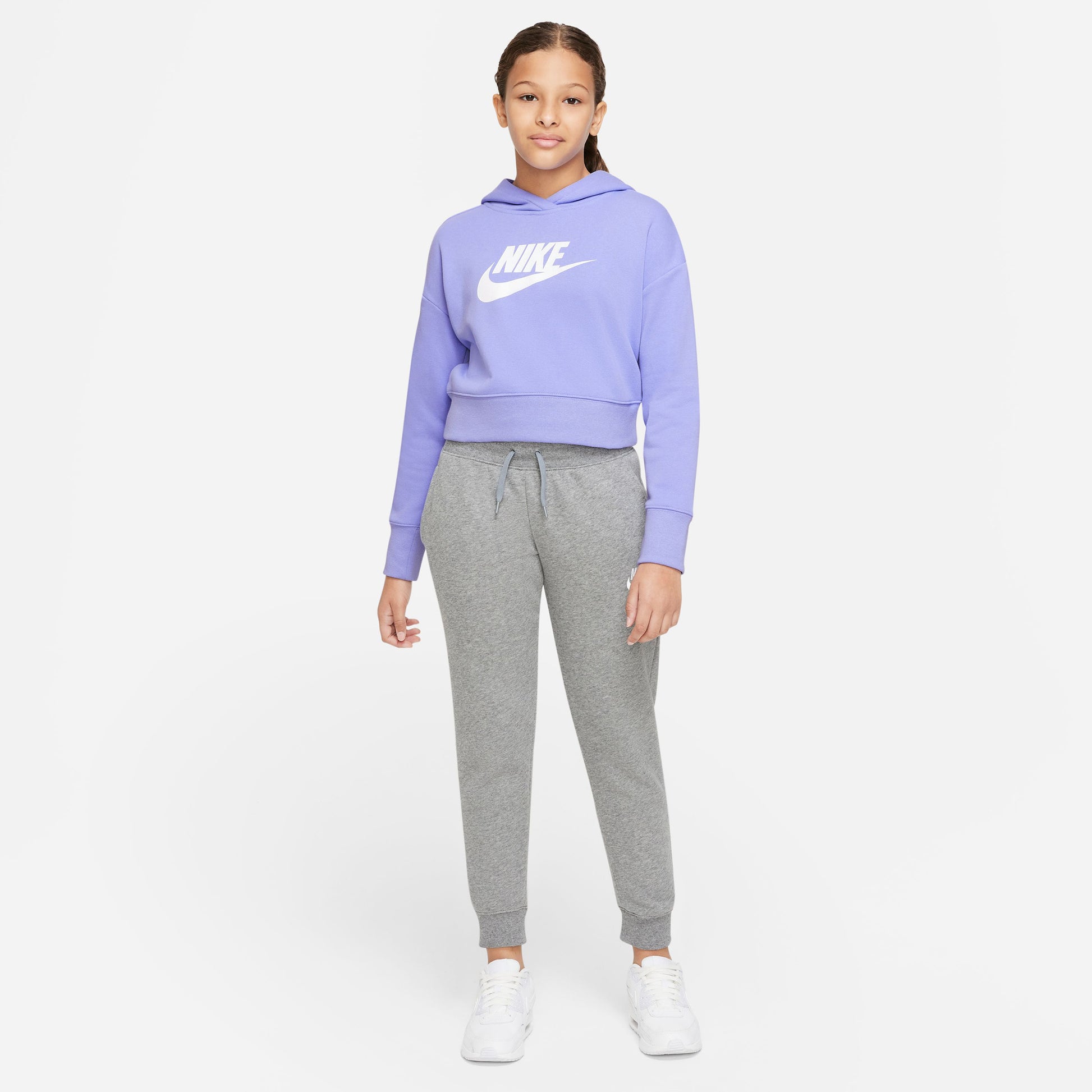 Sportswear Club Cropped hættetrøje