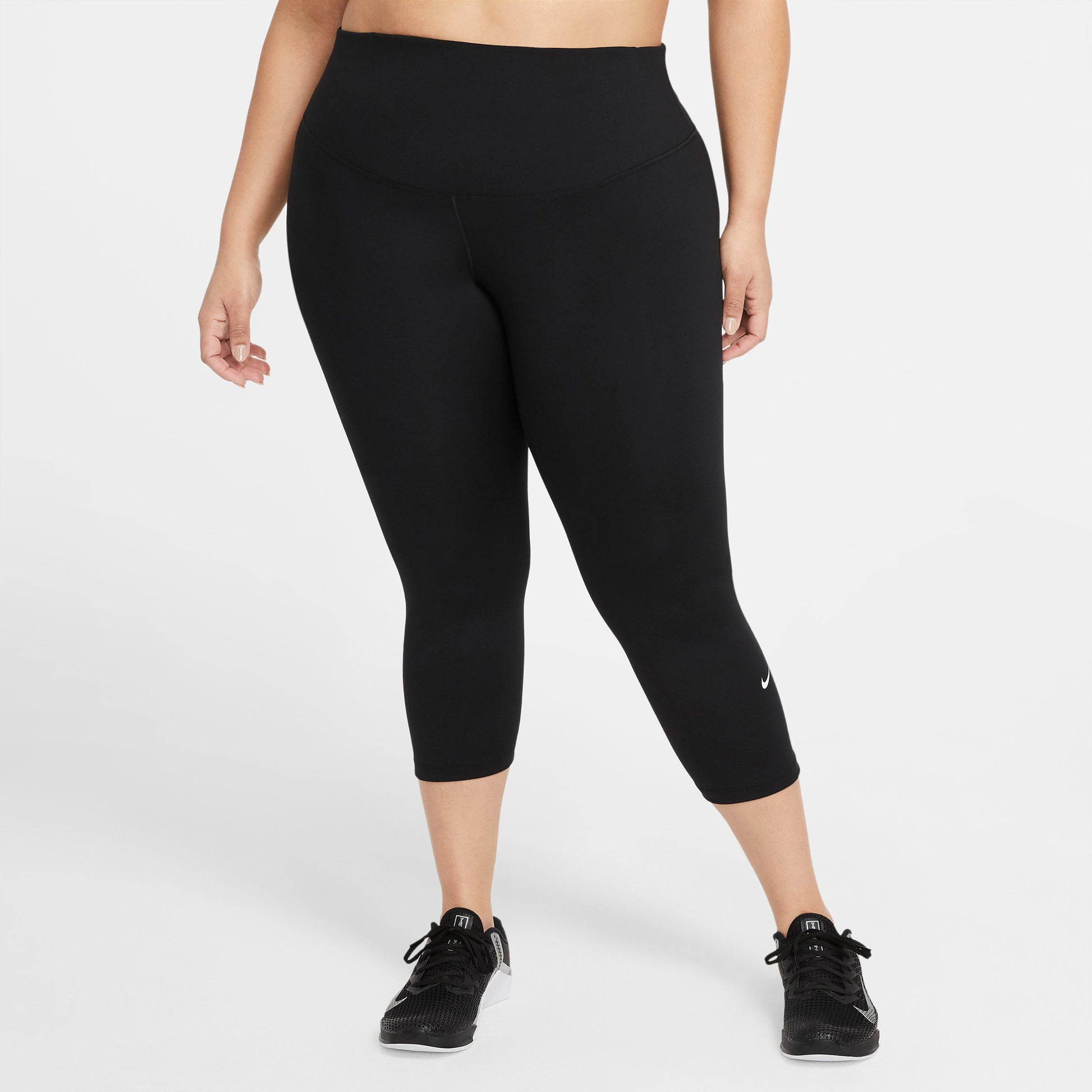 One mid-rise Crop leggings (Plus Size)