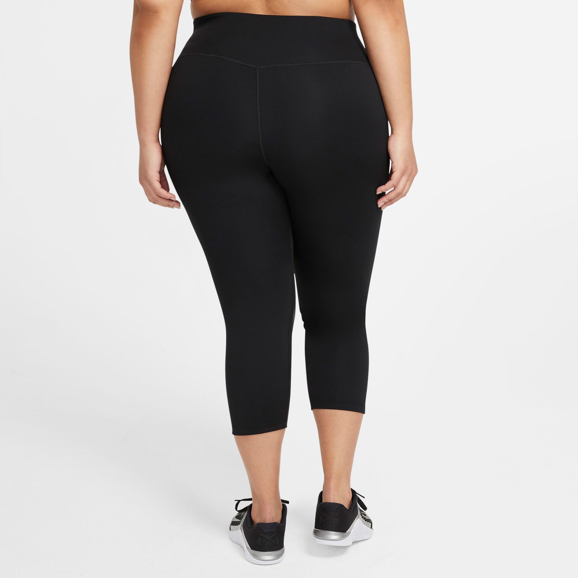 One mid-rise Crop leggings (Plus Size)