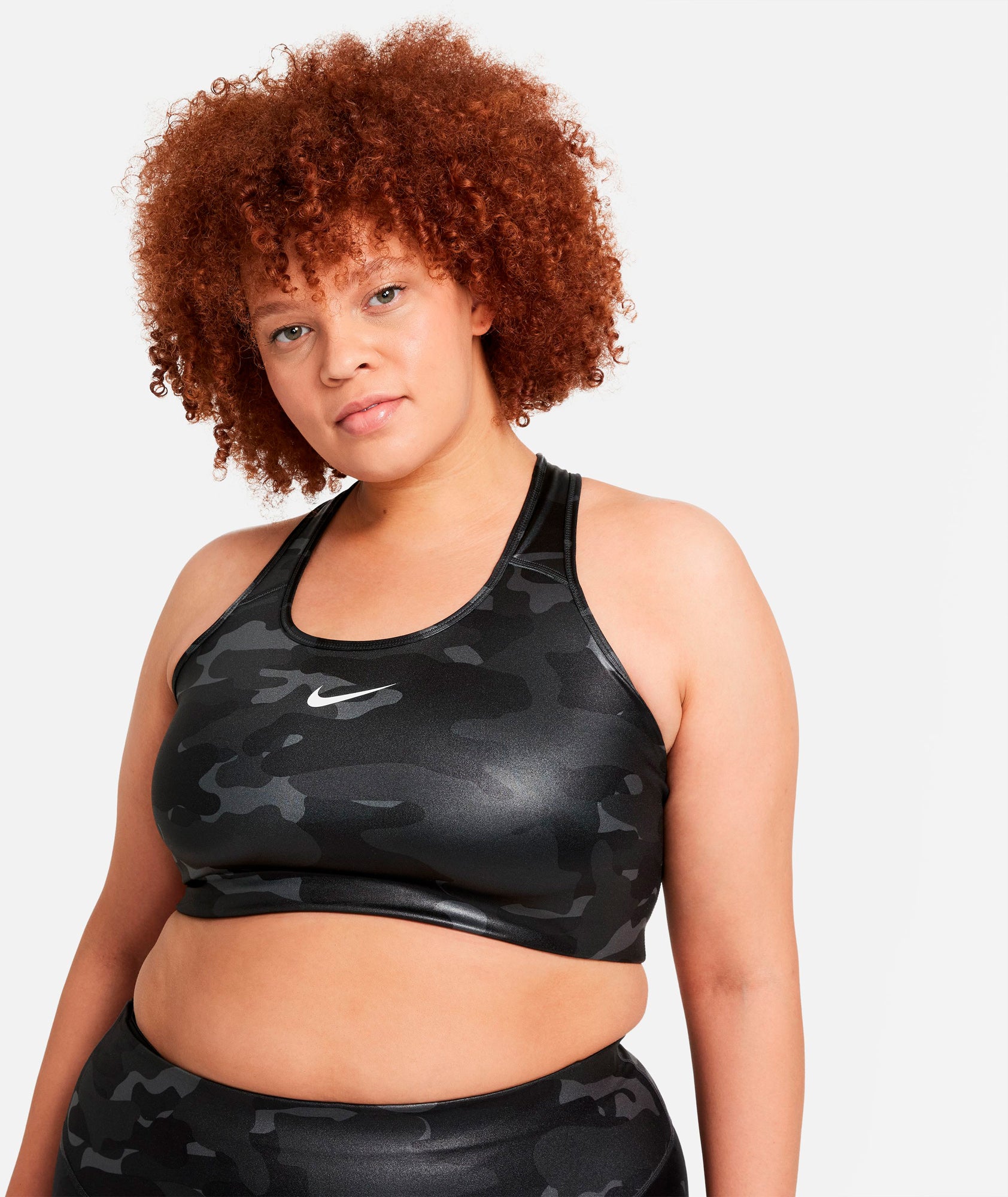 Dri-FIT Swoosh High-Support sports bh (Plus Size)
