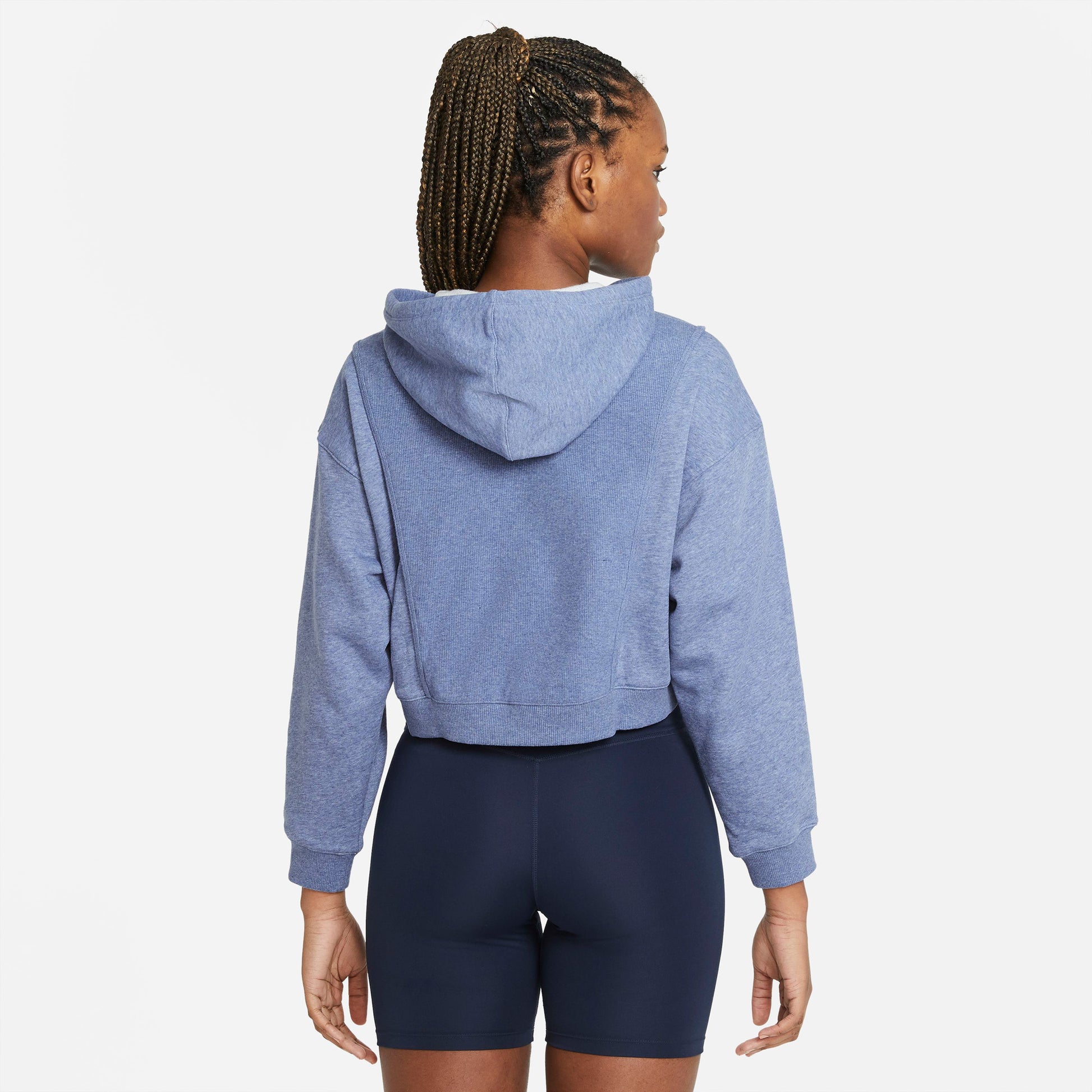 Dri-FIT Fleece Cropped træningshættetrøje