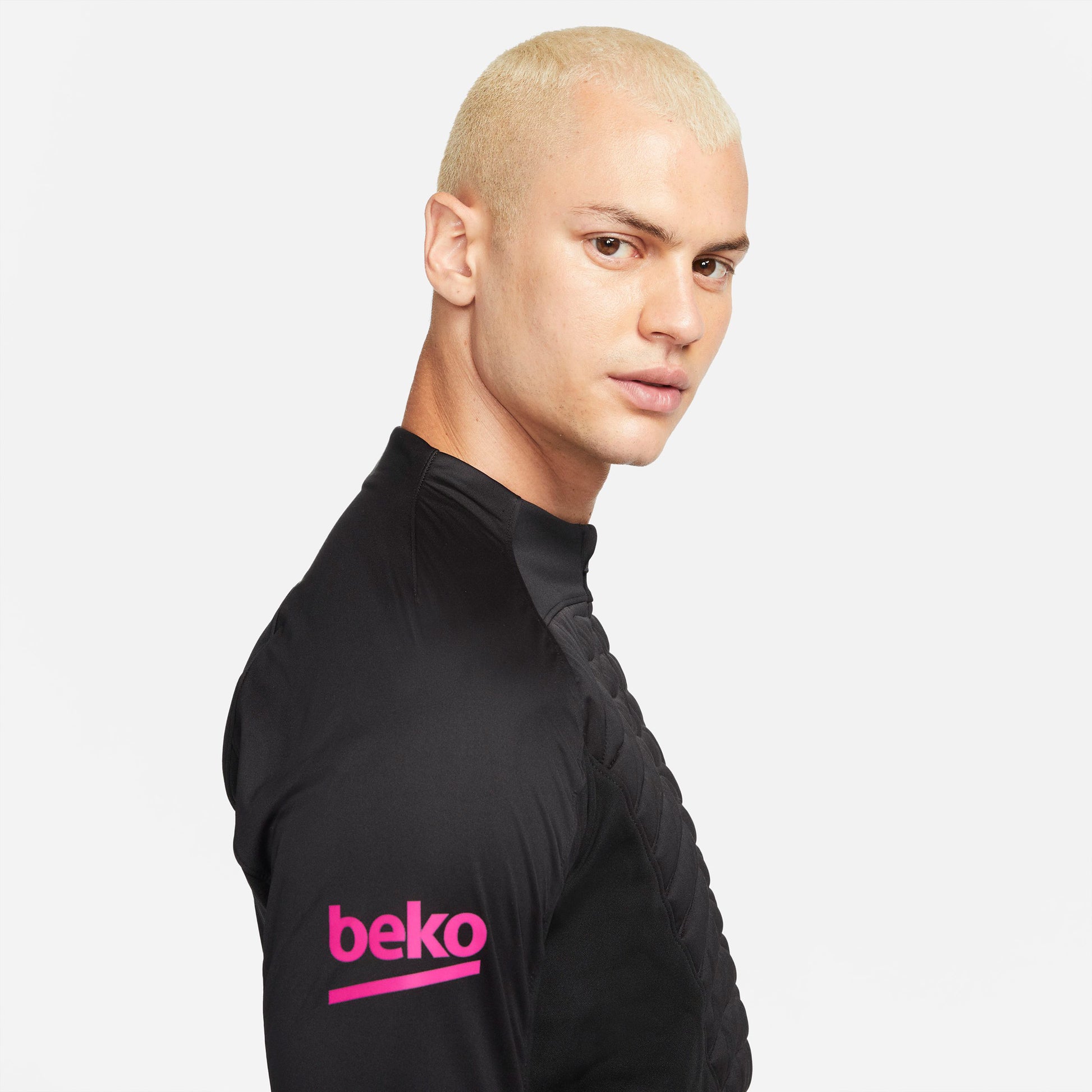 FC Barcelona Strike Winter Warrior Therma-FIT Drill træningstrøje