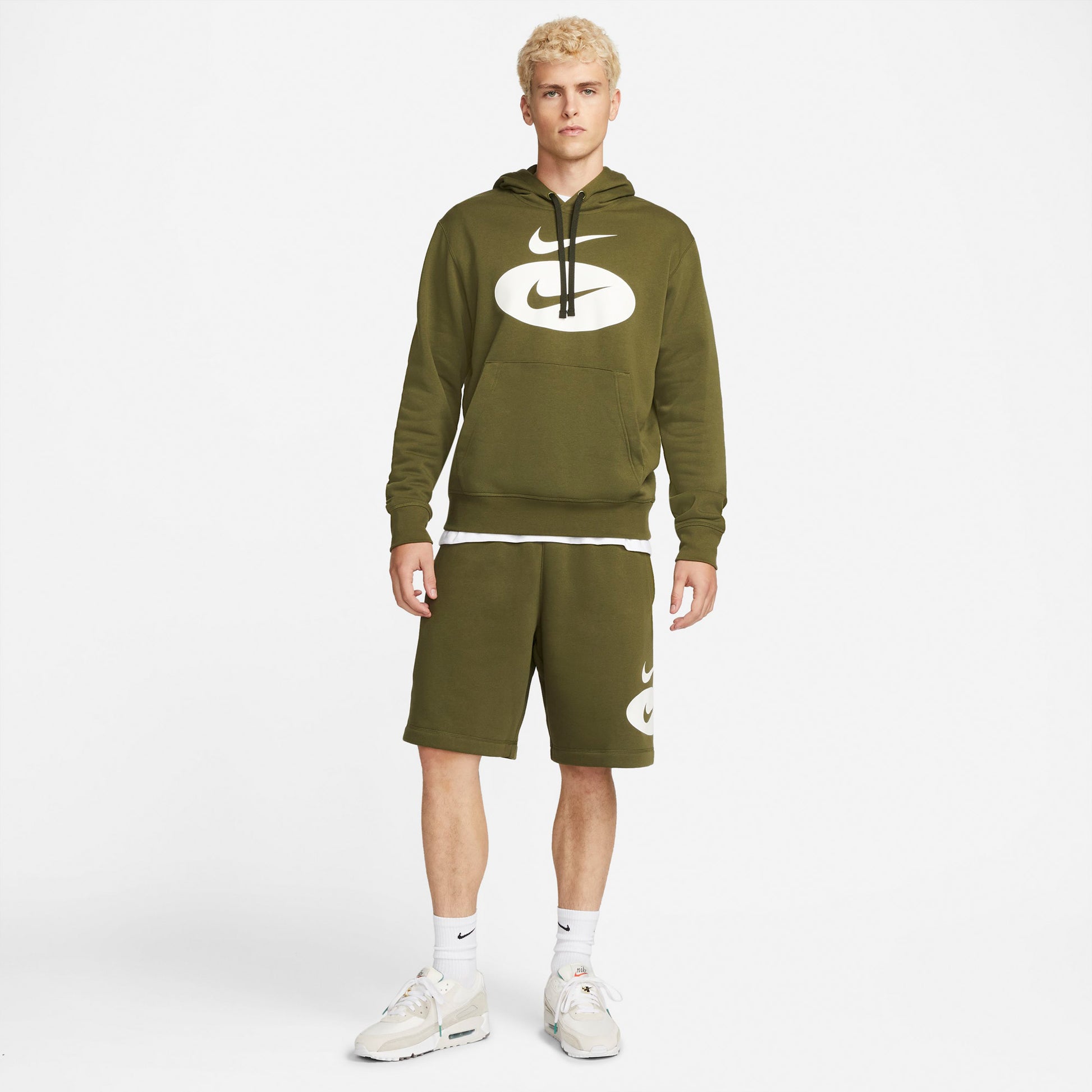 Sportswear Swoosh League Fleece hættetrøje