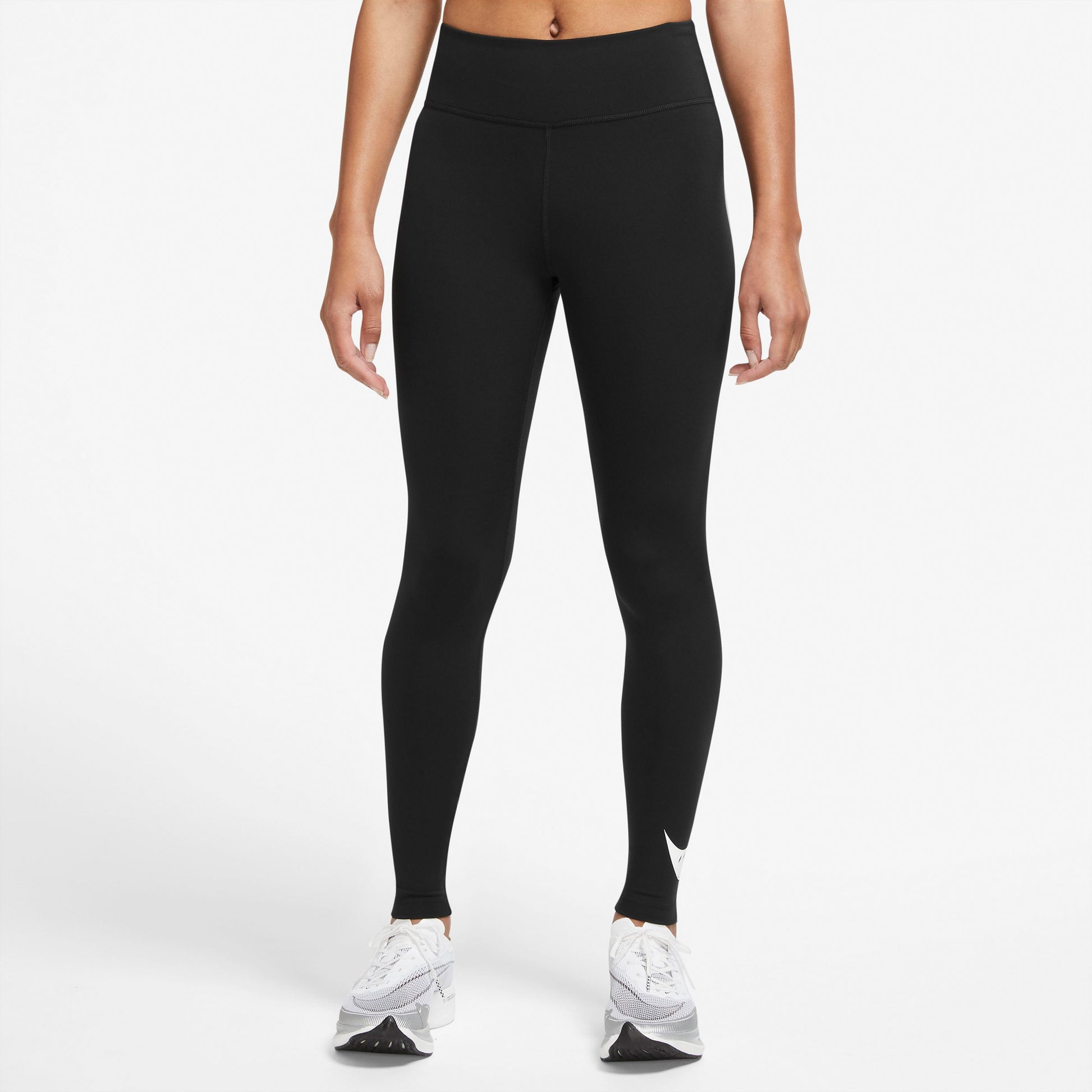 Dri-FIT Swoosh Run Mid-Rise 7/8-Length løbetights
