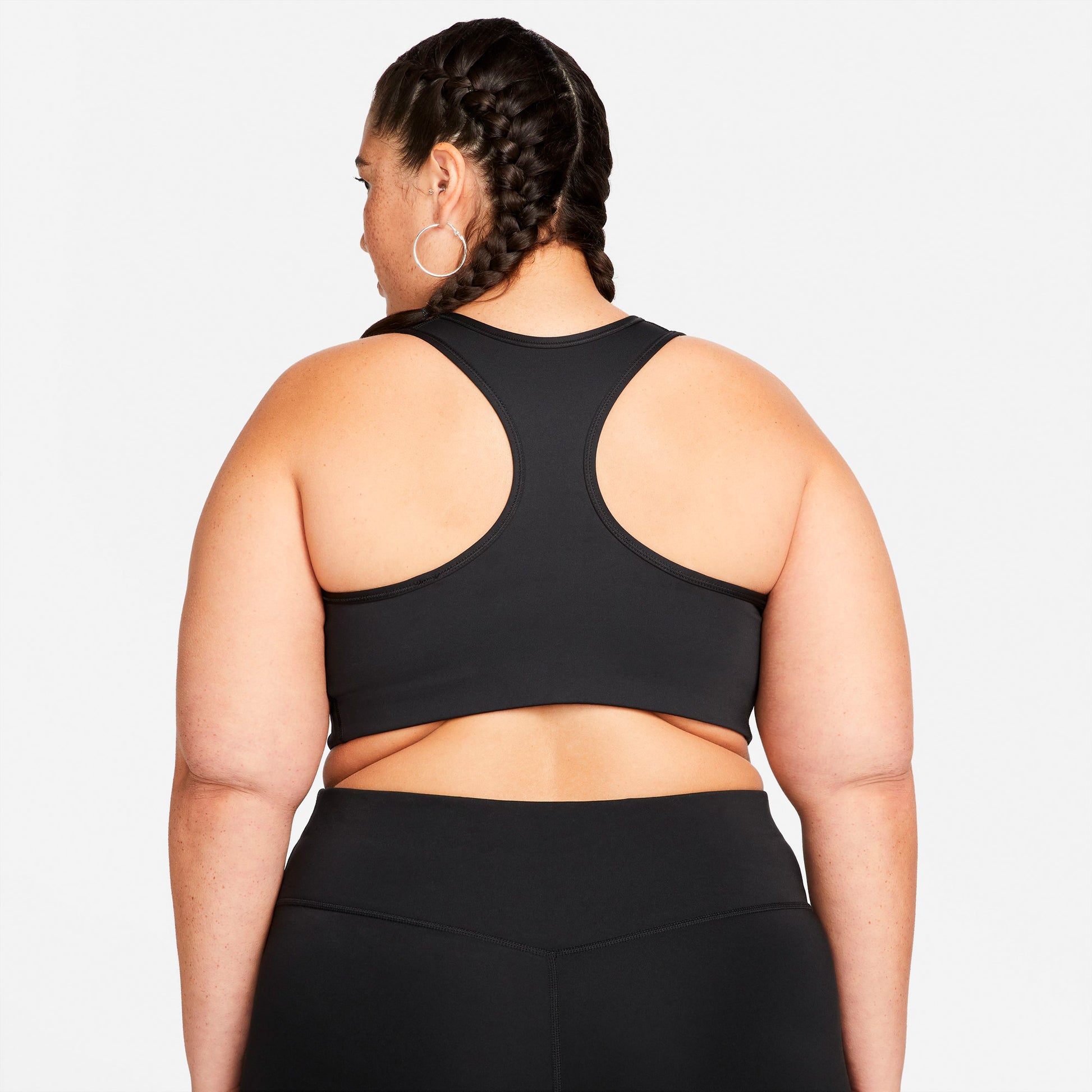 Dri-FIT Swoosh Medium-Support Non-Padded sports bh (Plus Size)
