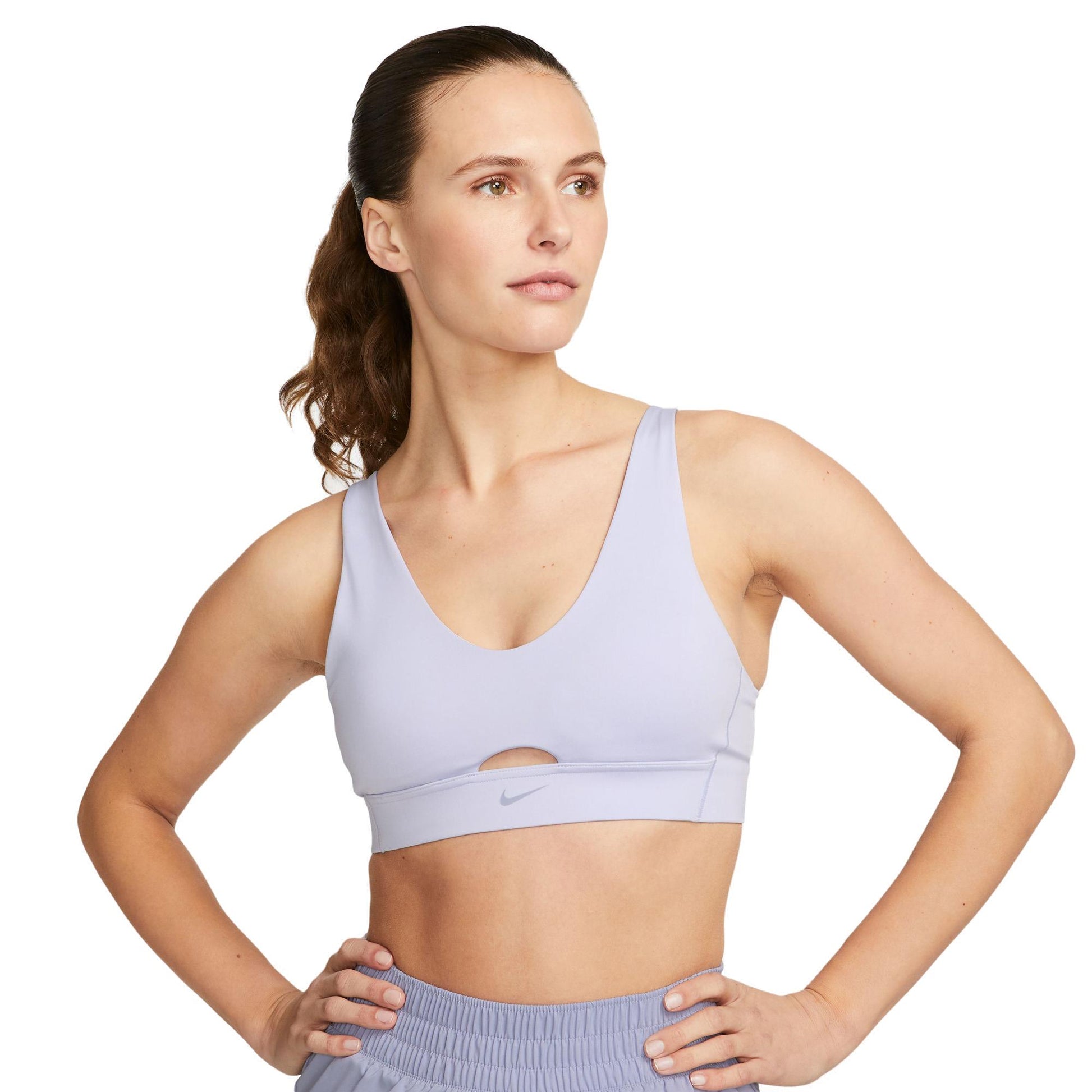 Indy Plunge Cutout Medium-Support sports bh