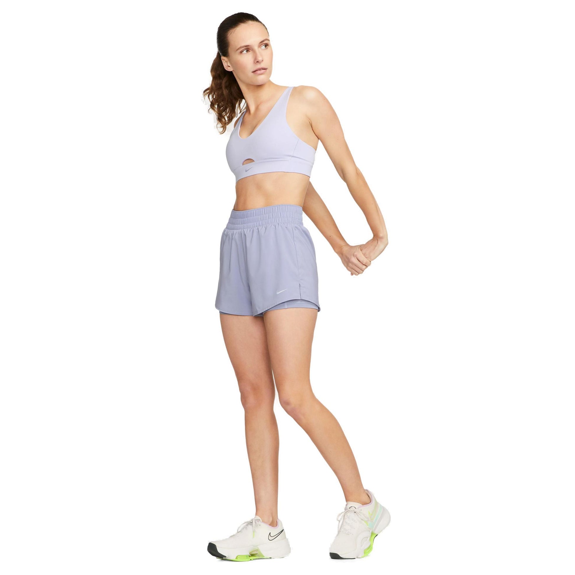 Indy Plunge Cutout Medium-Support sports bh