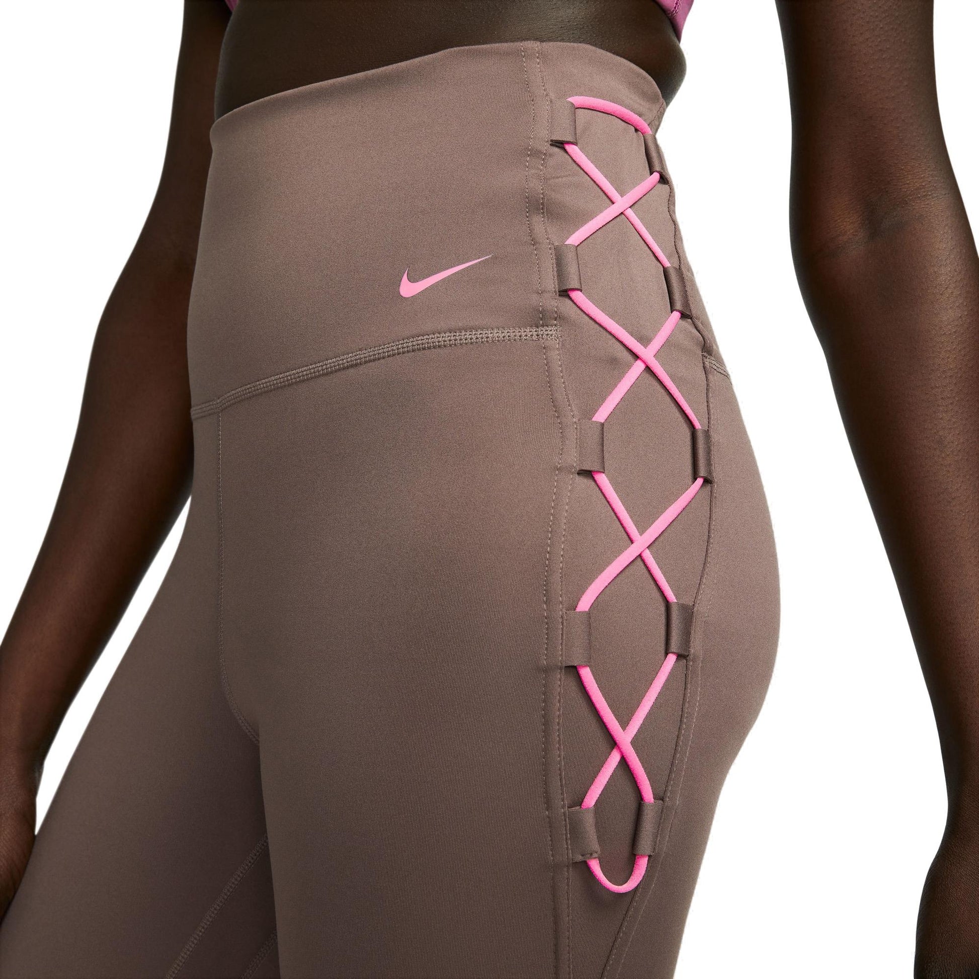 Dri-FIT One High-Waist 7/8 Lace-Up tights