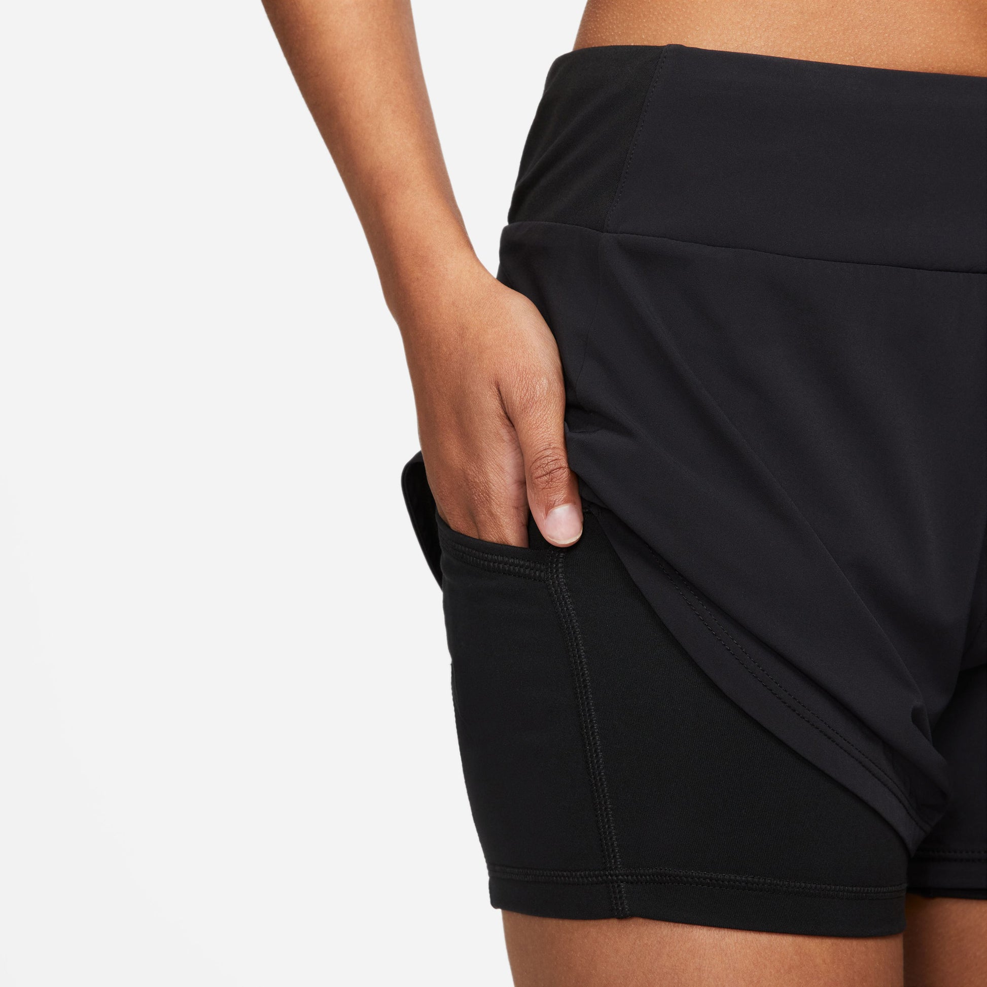 Dri-FIT Bliss Mid-Rise 3" 2-i-1 shorts