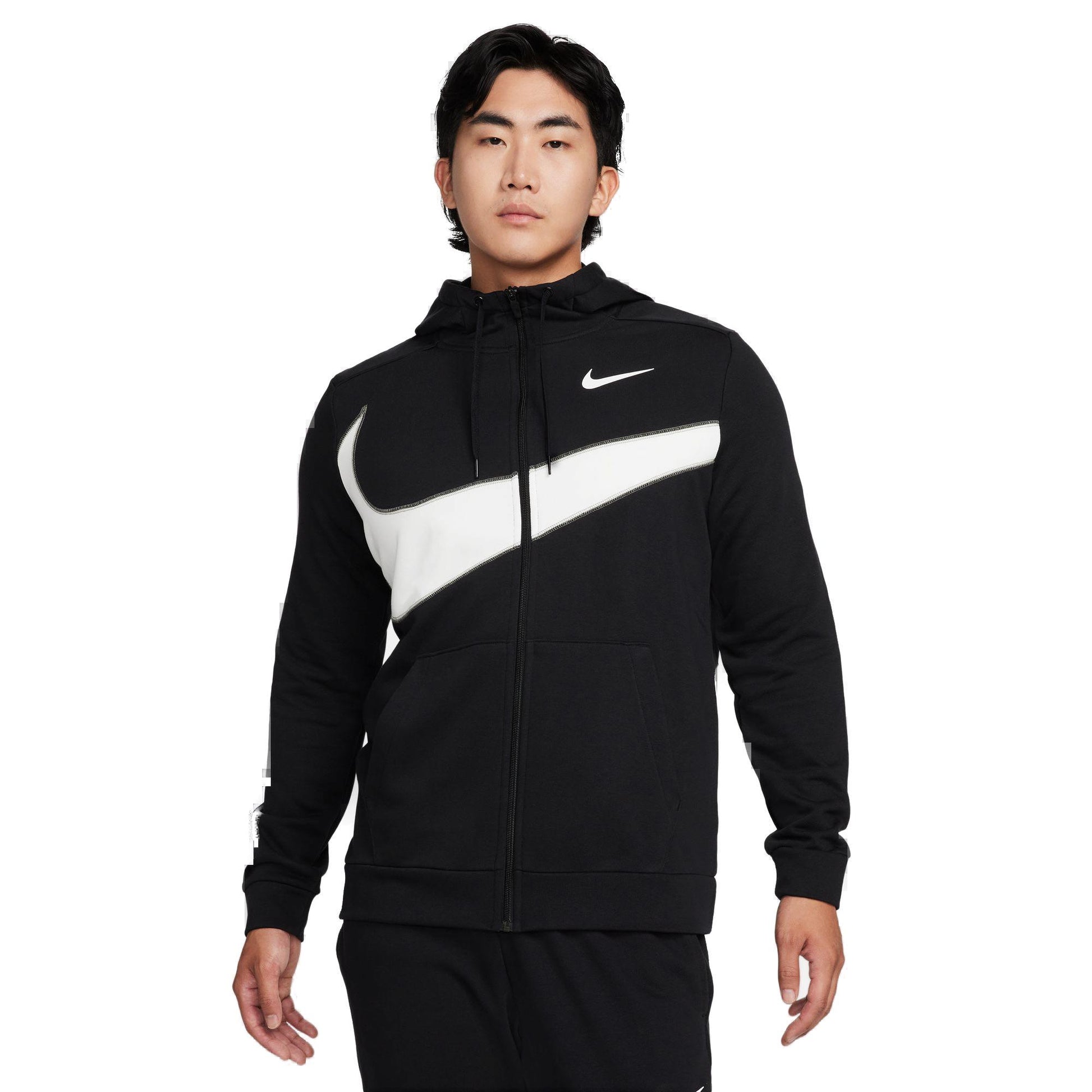 Dri-FIT Fleece Full-Zip Fitness hættetrøje