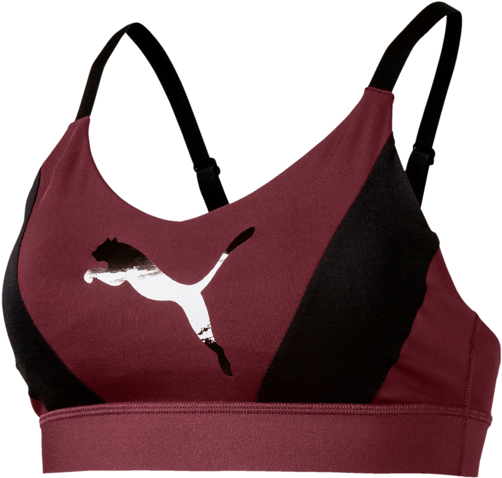 Mid Impact Logo Bra Top