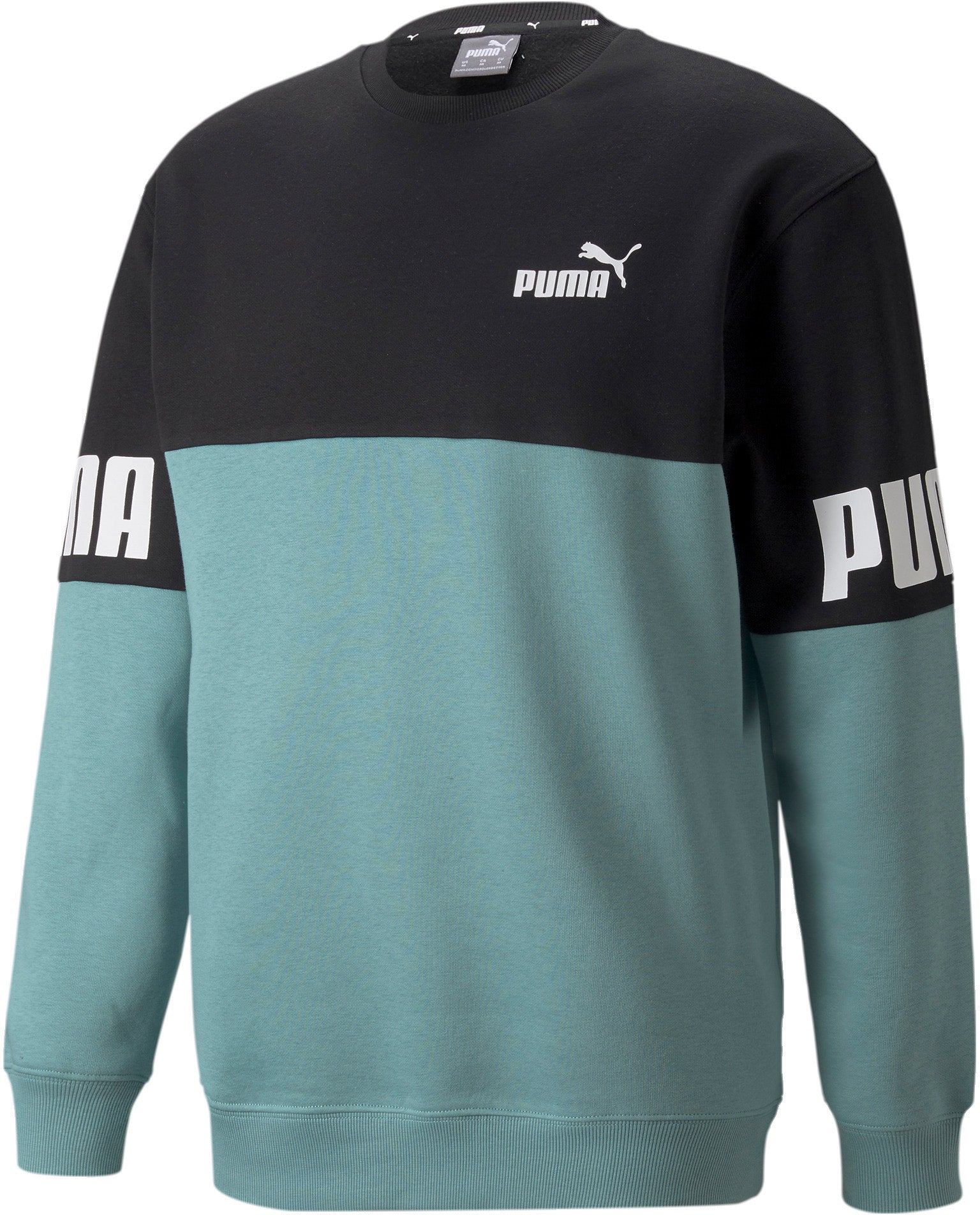 Power Colour-Blocked Crew Neck sweatshirt